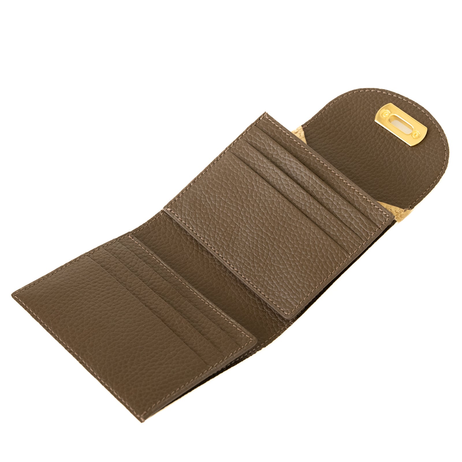 Bi-fold wallet ecle python leather 