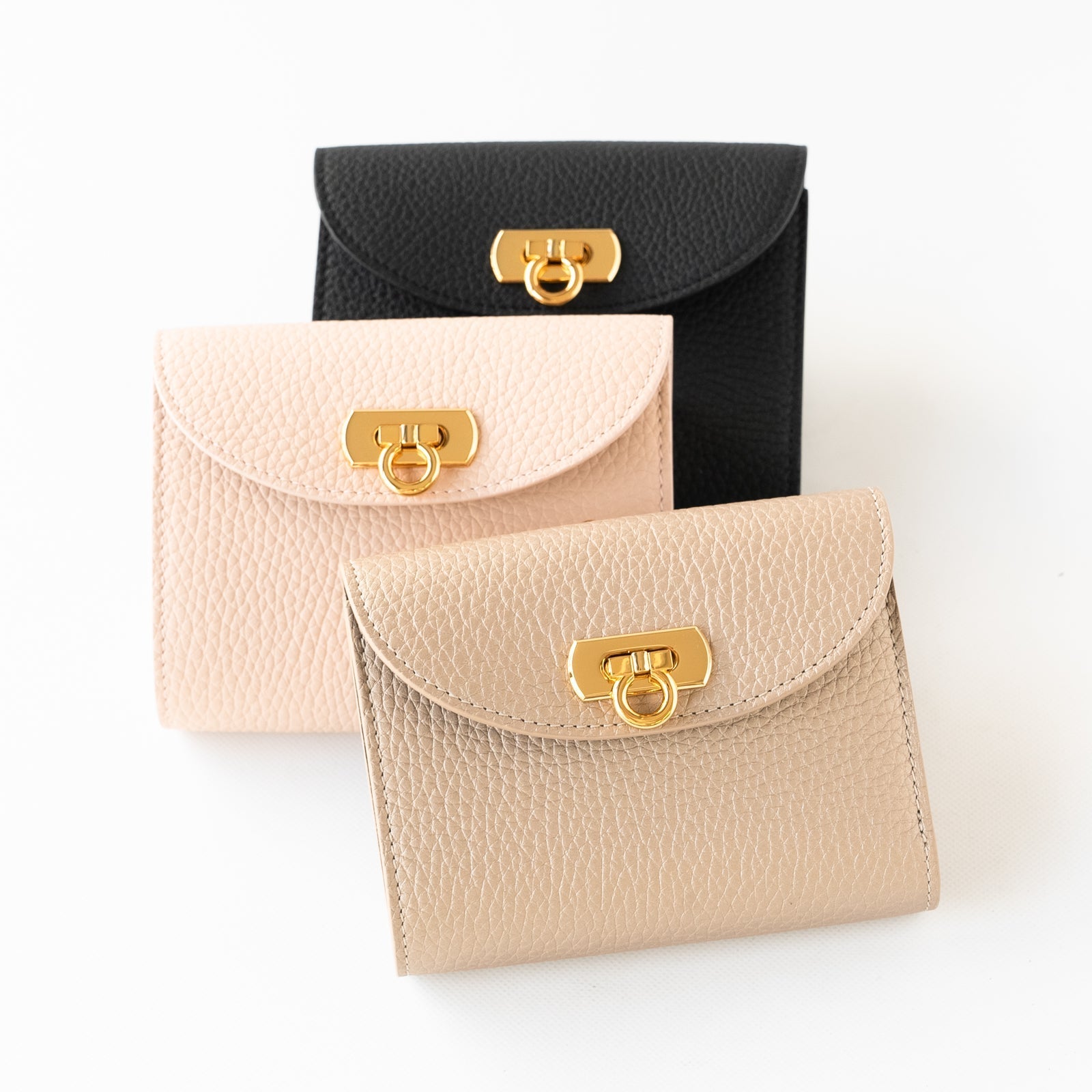 Clasp Middle Wallet Antine Taurillon Clemence