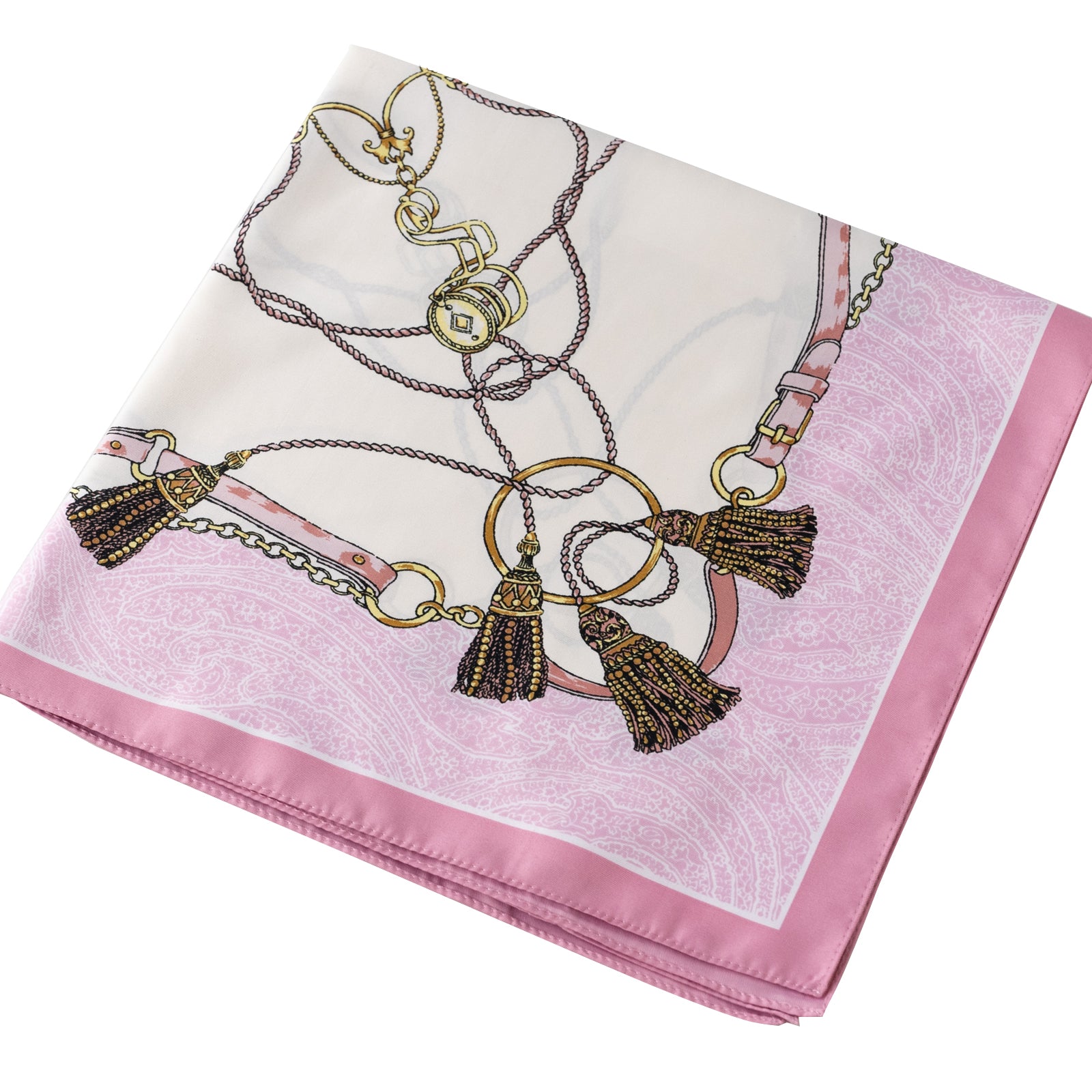 pic【6th Anniversary Thanksgiving】Scarf with tassel pattern 54cm