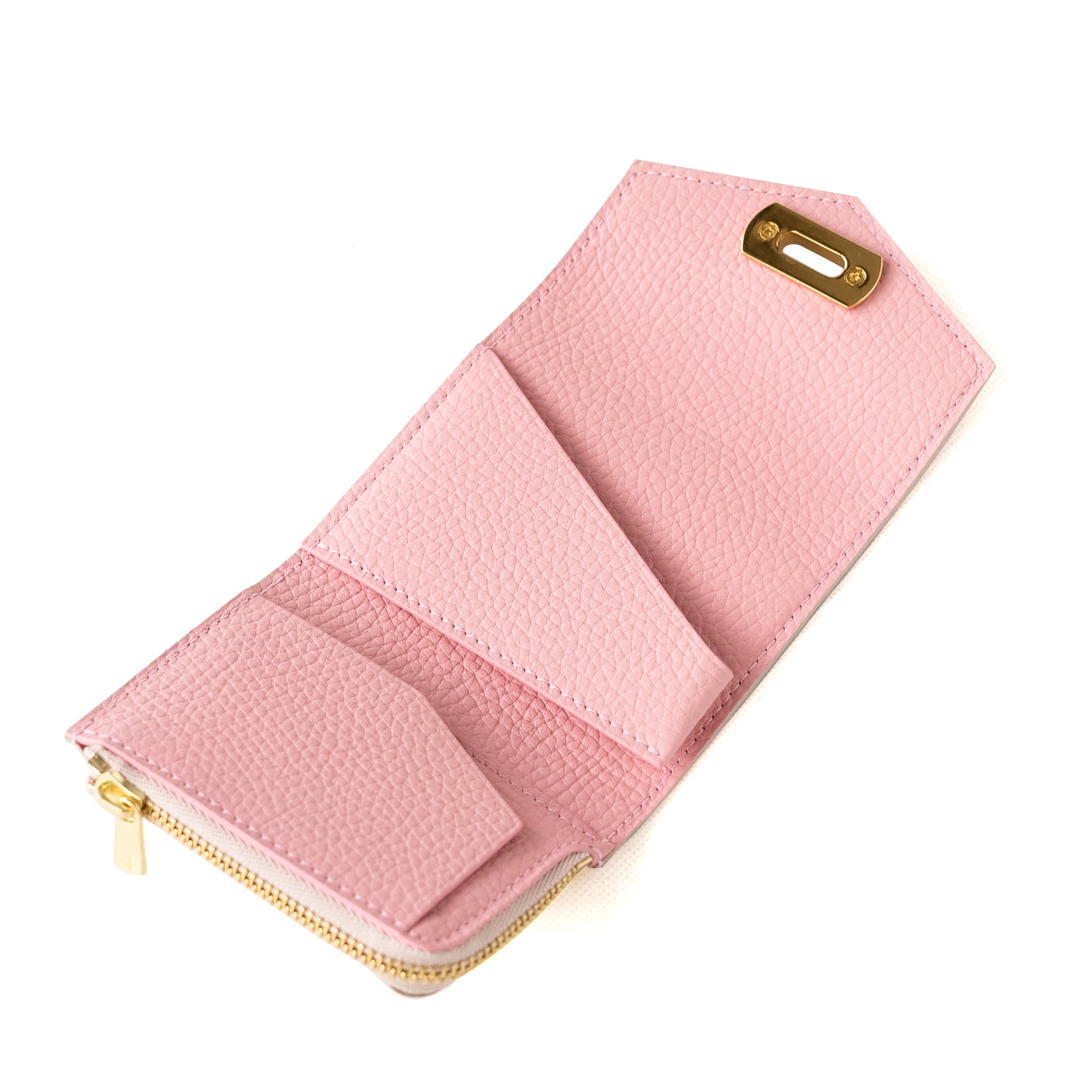 [4/19-4/26 Limited time only, pre-order sales] Handy Wallet Opera Chevre Lumier / Rose Gold