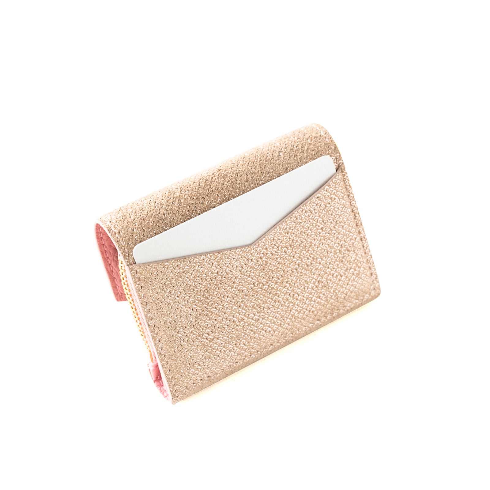 [4/19-4/26 Limited time only, pre-order sales] Handy Wallet Opera Chevre Lumier / Rose Gold