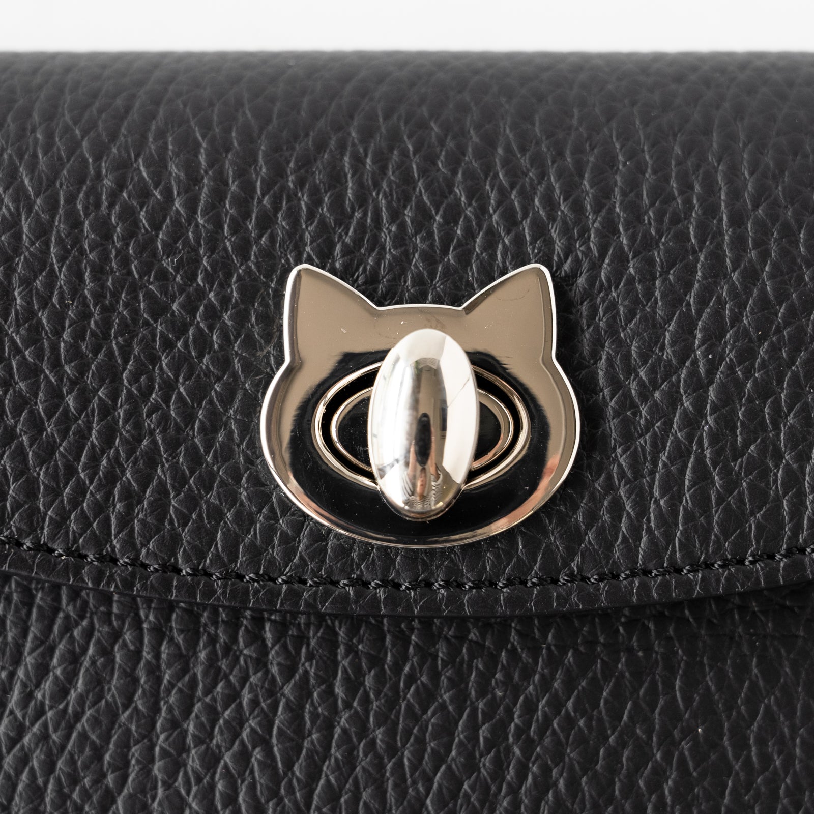 [10/8 (Tue) One-day only, pre-order sale] Flap Wallet Furnya Medium Cuir Mash / Black