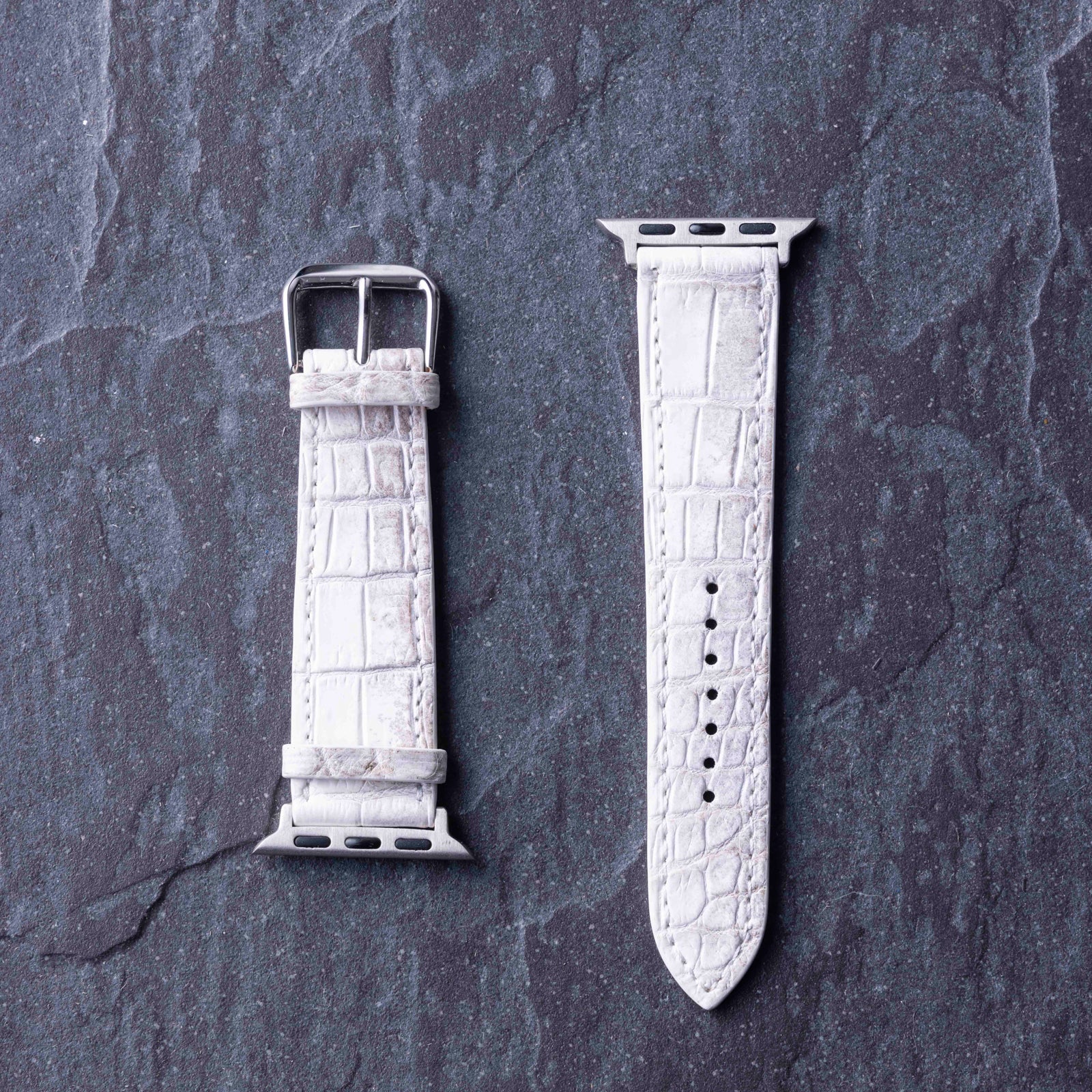 Apple Watch Leather Strap (44MM/40MM) Himalayan Crocodile