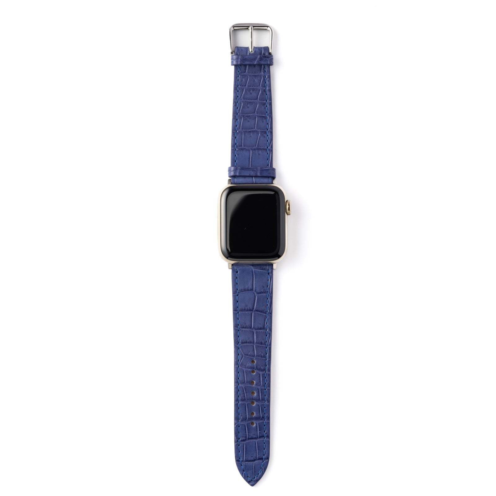 【年末感謝祭】Apple Watch レザーベルト（44MM／40MM）クロコダイル