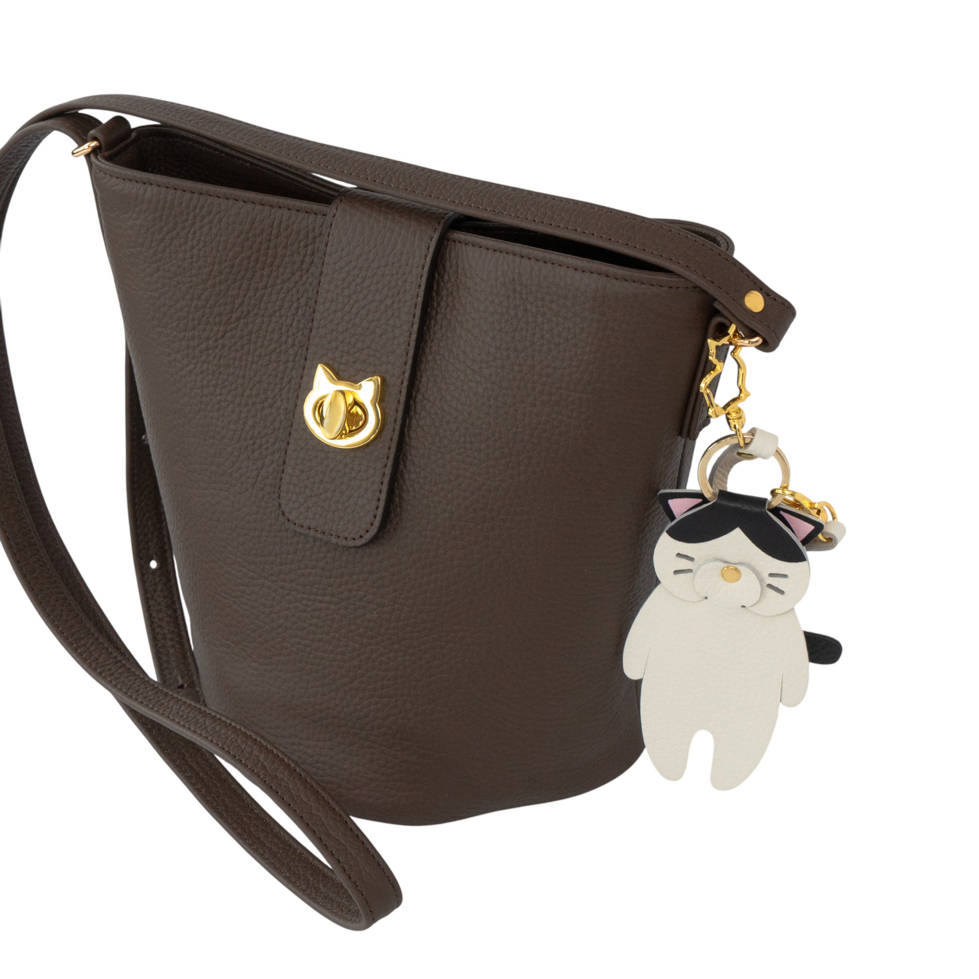 Printed cat charm / Hachiware