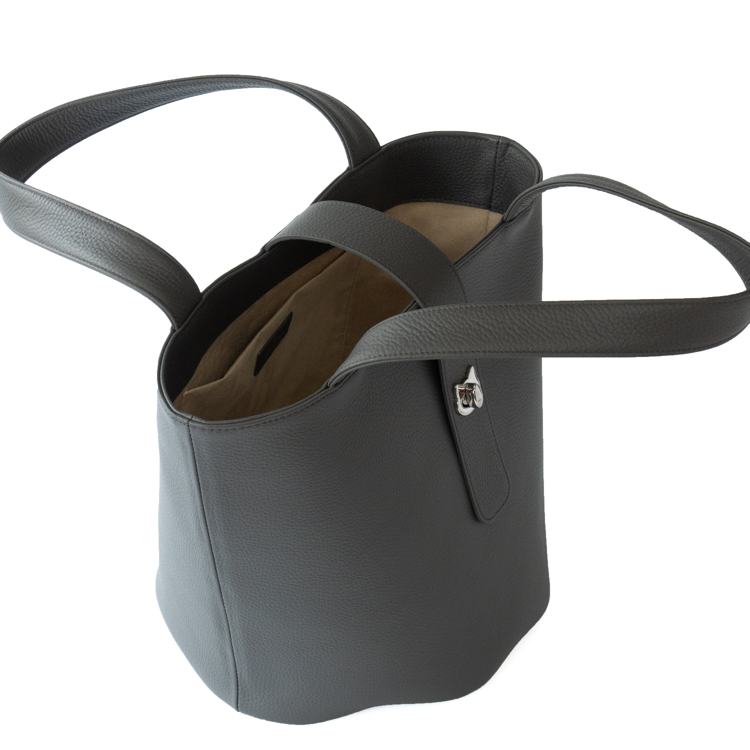 PAW Grande Cuir Mash Bucket Bag / Graphite