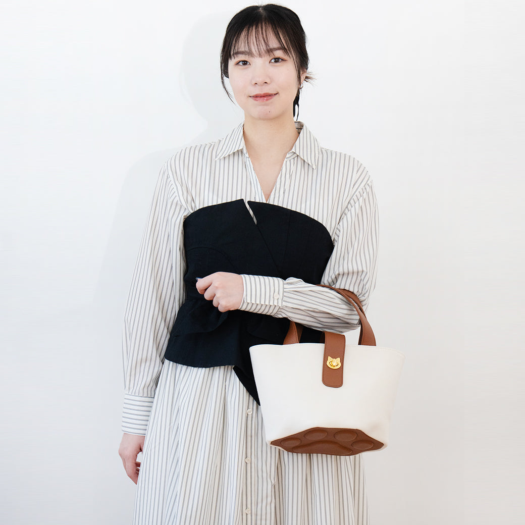 バケットバッグ・PAW トワル   /   キャメル