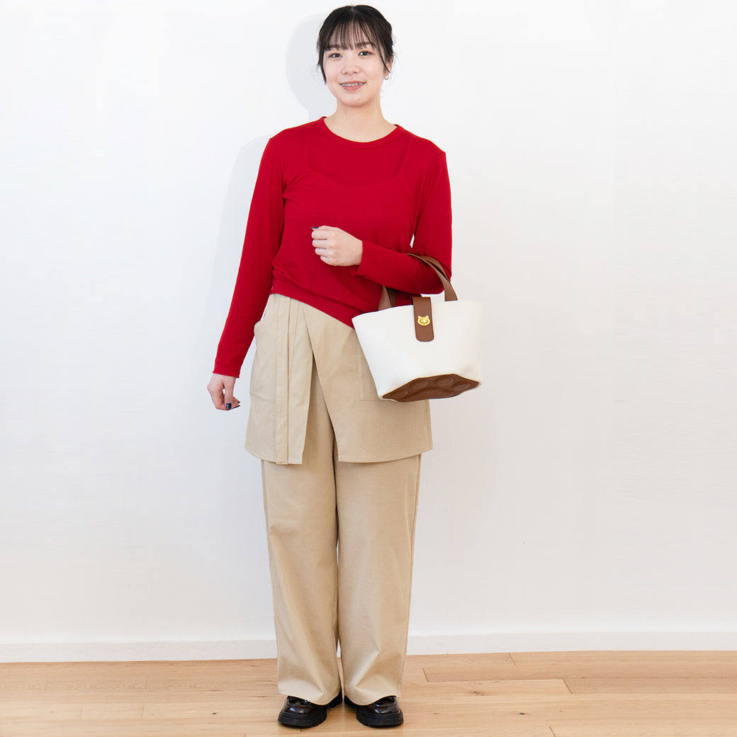 バケットバッグ・PAW トワル   /   キャメル