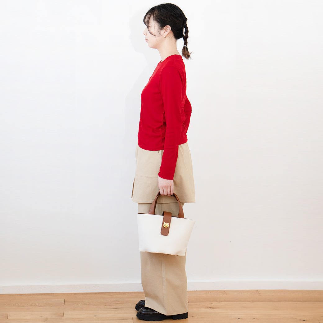 バケットバッグ・PAW トワル   /   キャメル