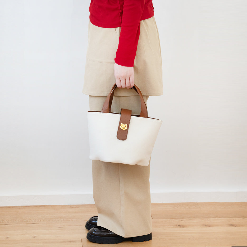 バケットバッグ・PAW トワル   /   キャメル