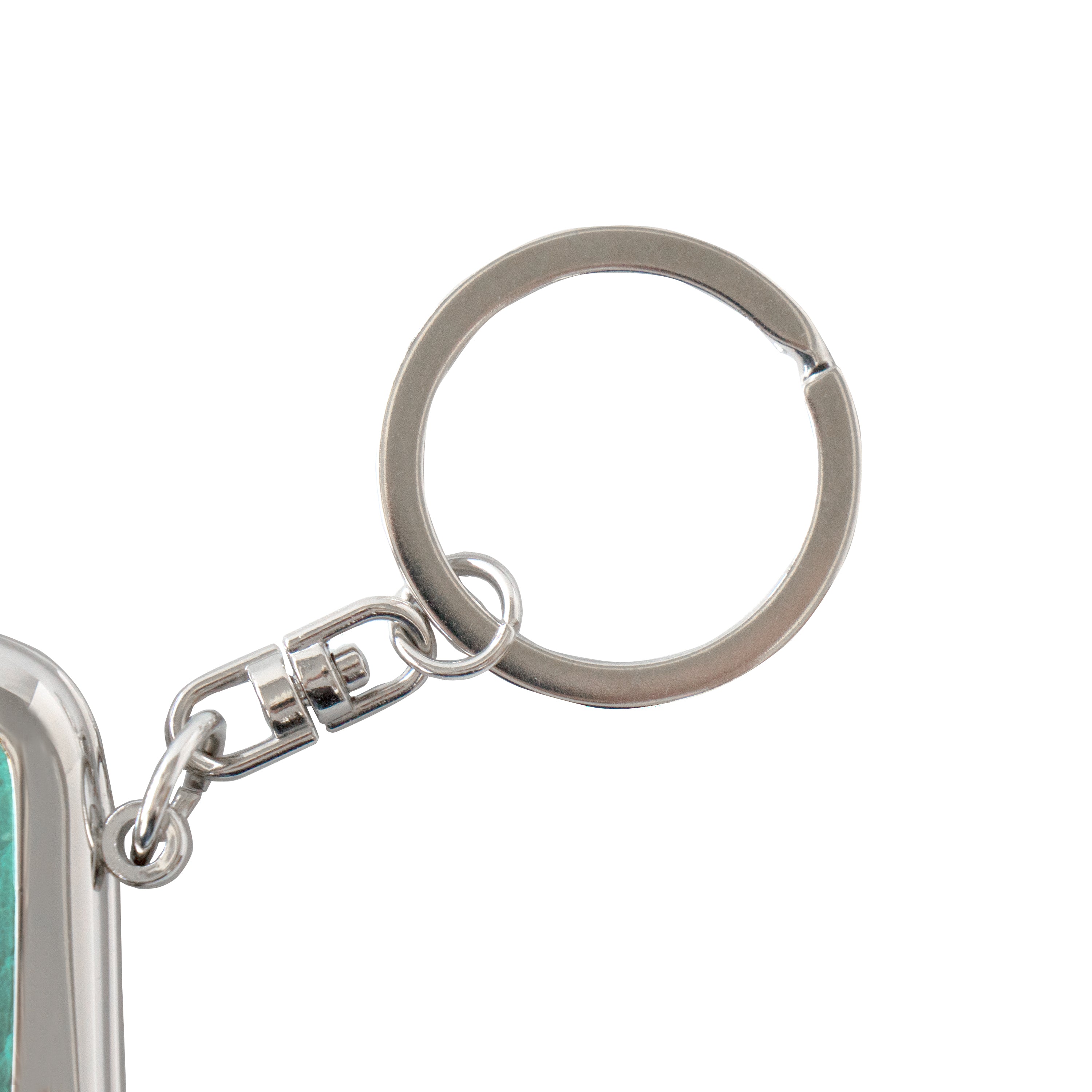 Petit Nyamaguchi Keychain Cuir Mâché / Blue Dragee