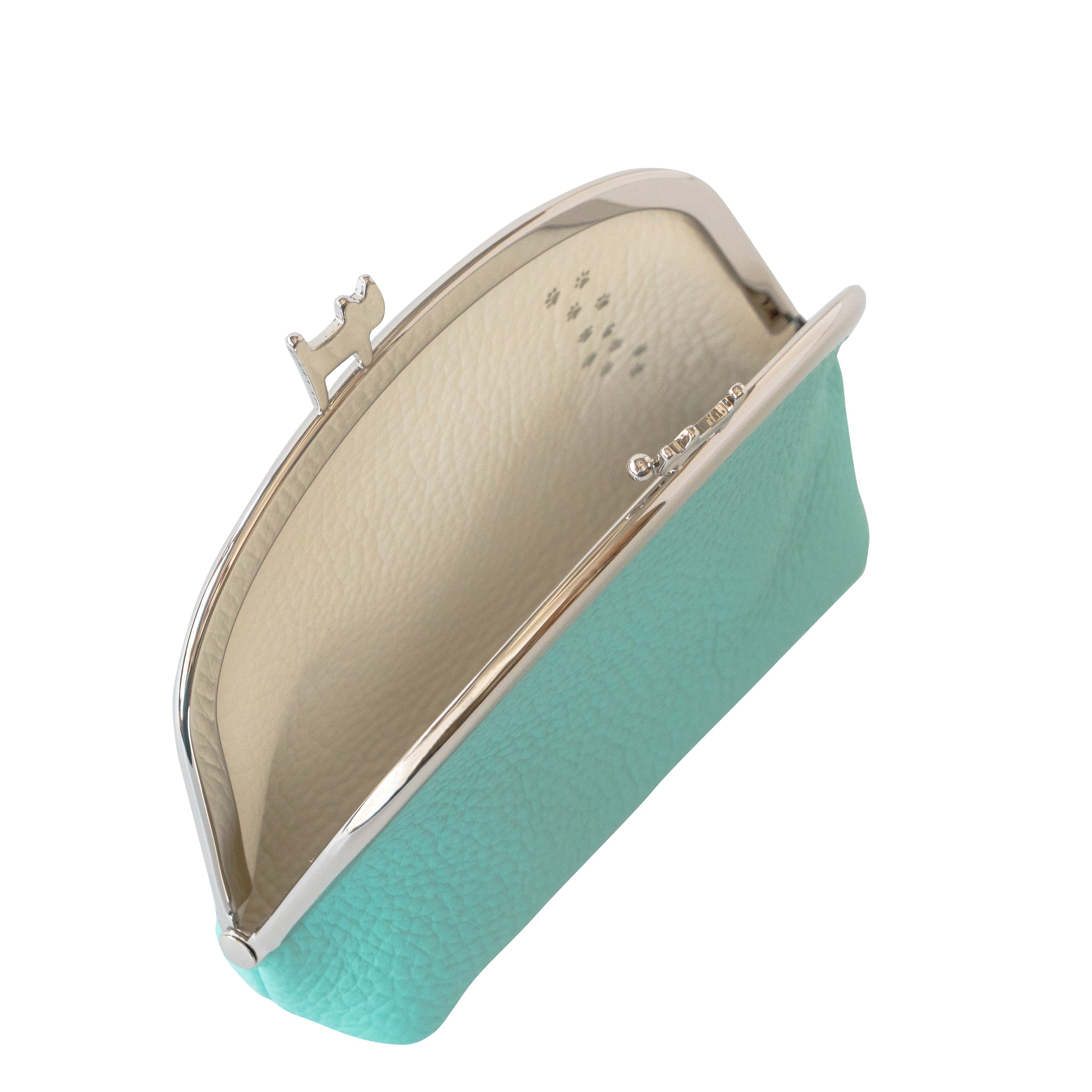 【期間限定：4/24(金)22:00〜26(日)】【受注生産】にゃまぐちポーチ   キュイール・マッシュ /  ブルードラジェ