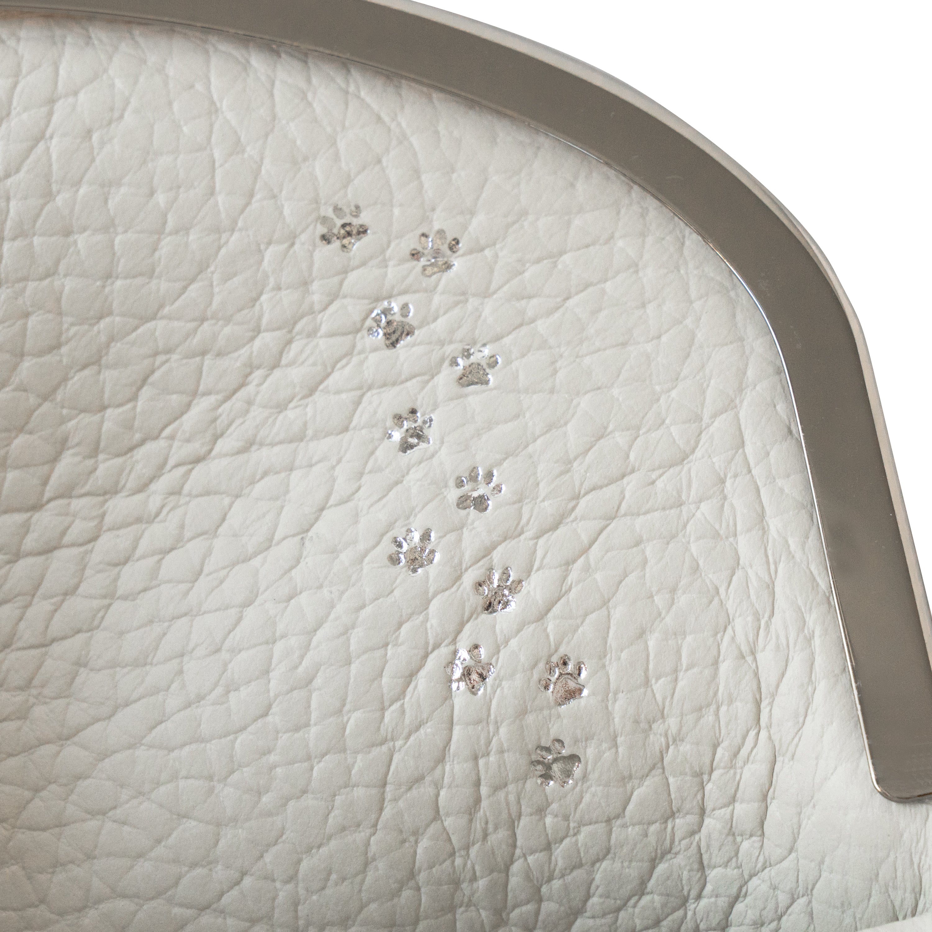 【期間限定：4/24(金)22:00〜26(日)】【受注生産】にゃまぐちポーチ   キュイール・マッシュ / シルバー