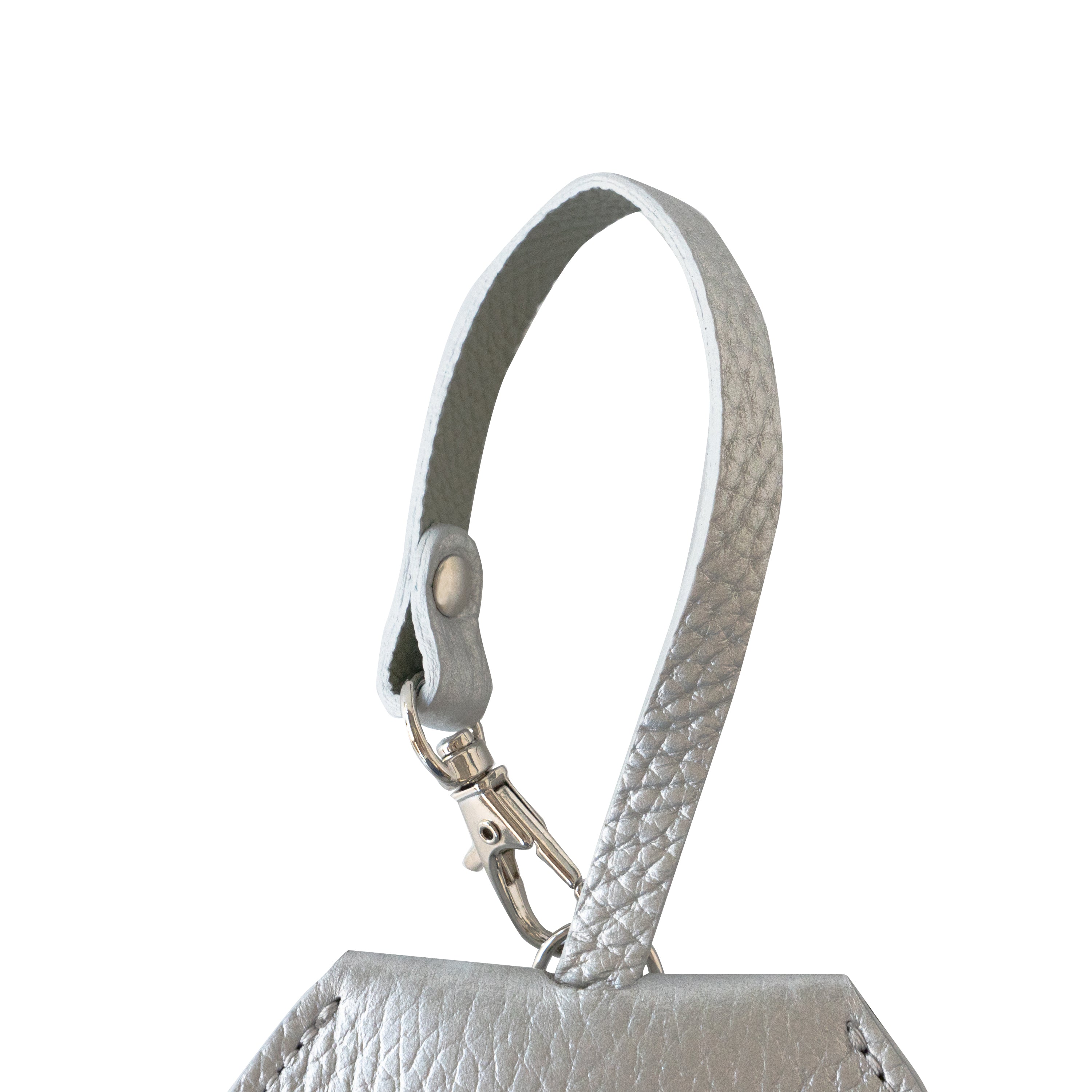 PAW Pass Case Crochette Cuir Mach / Silver