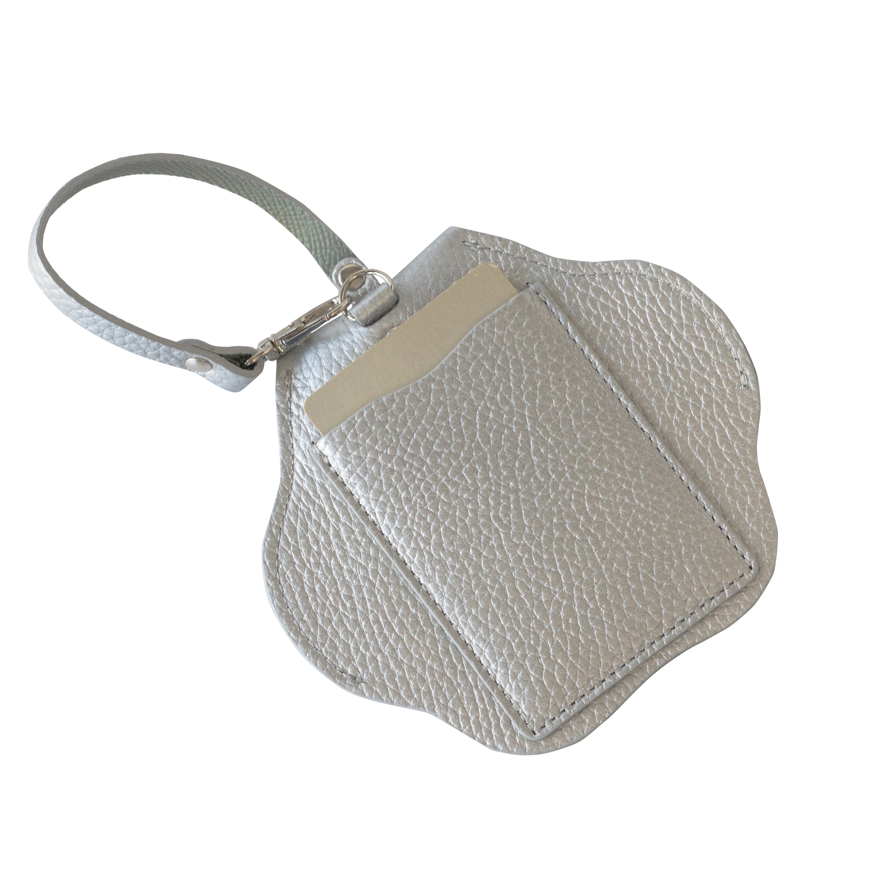 PAW Pass Case Crochette Cuir Mach / Silver