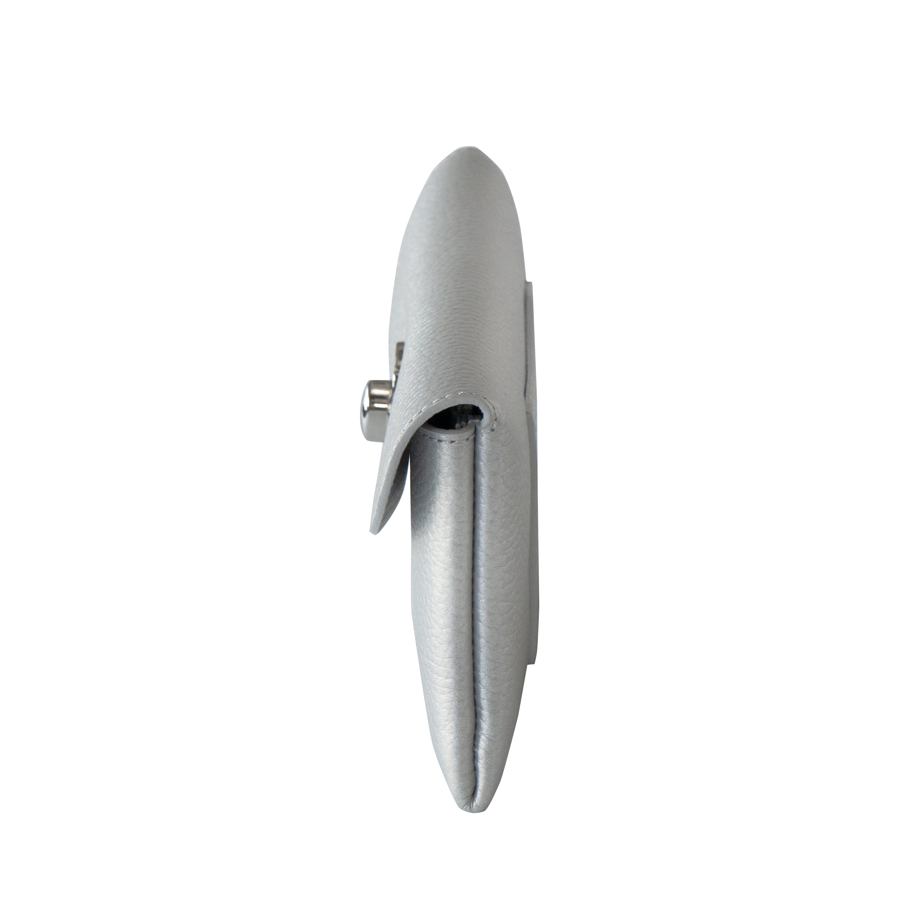Flap Wallet Frunja Long Cuir Mache / Silver