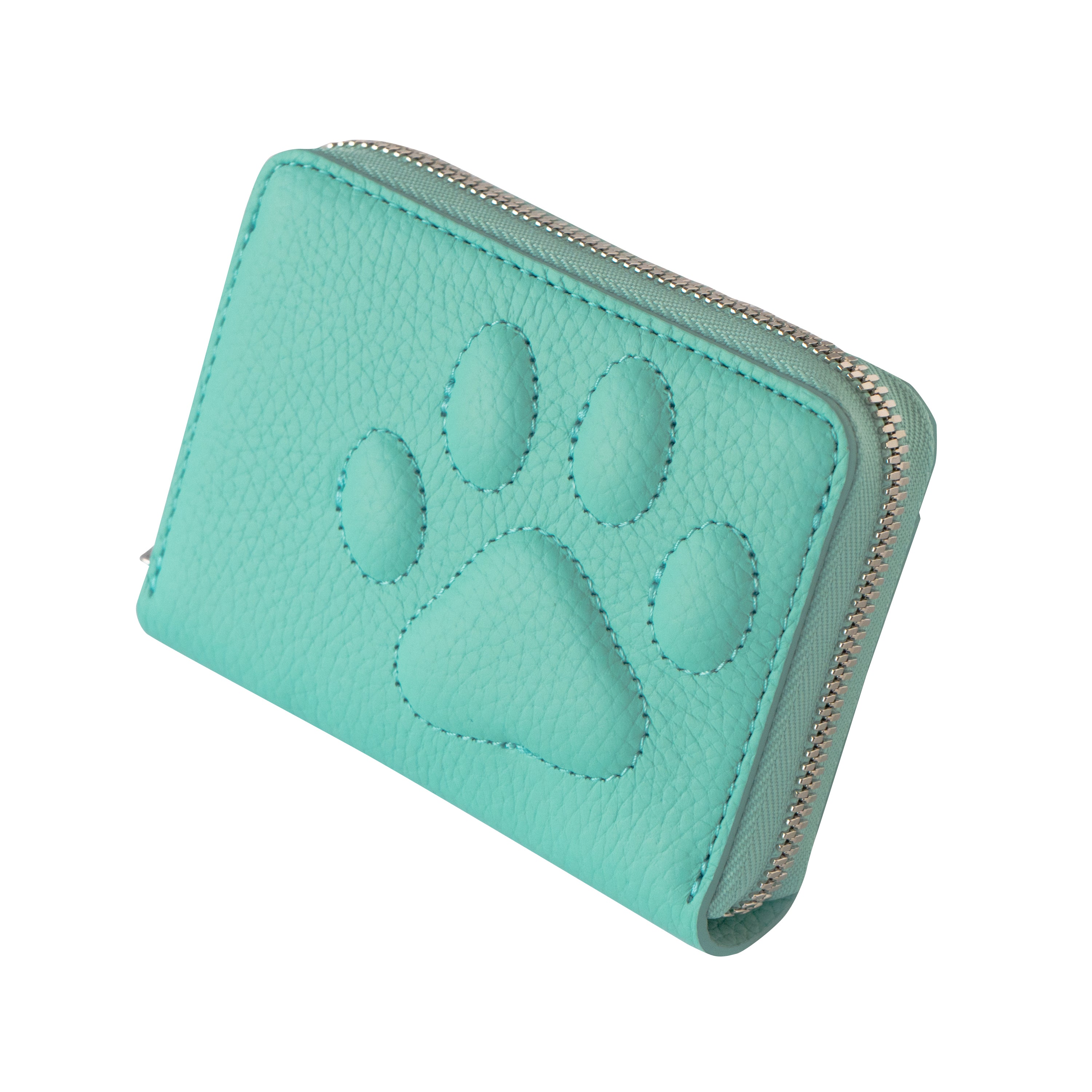 PAWラウンドファスナーミドル財布    キュイール・マッシュ  /  ブルードラジェ