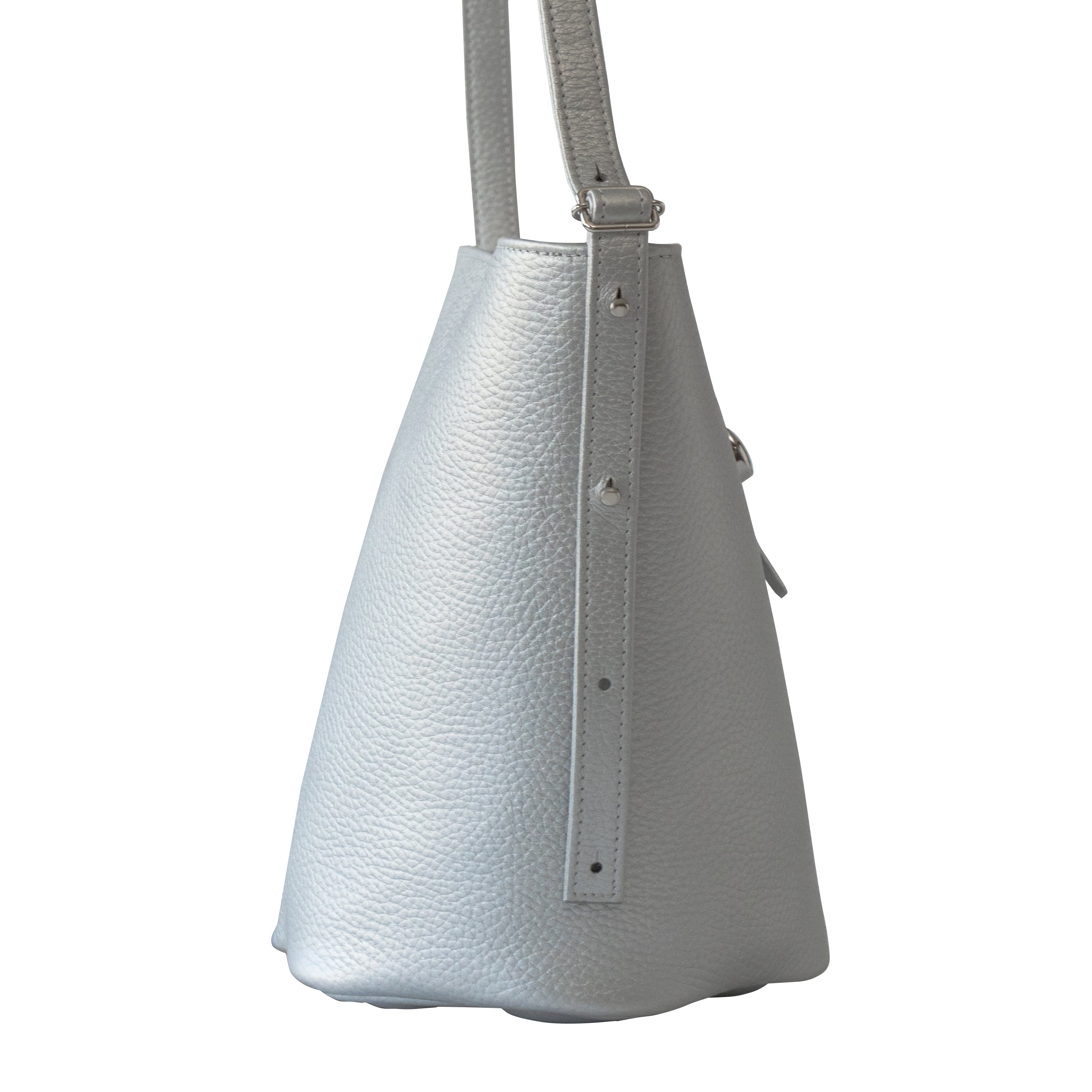 Shoulder Bag PAW (Paw) Cuir Mash / Silver