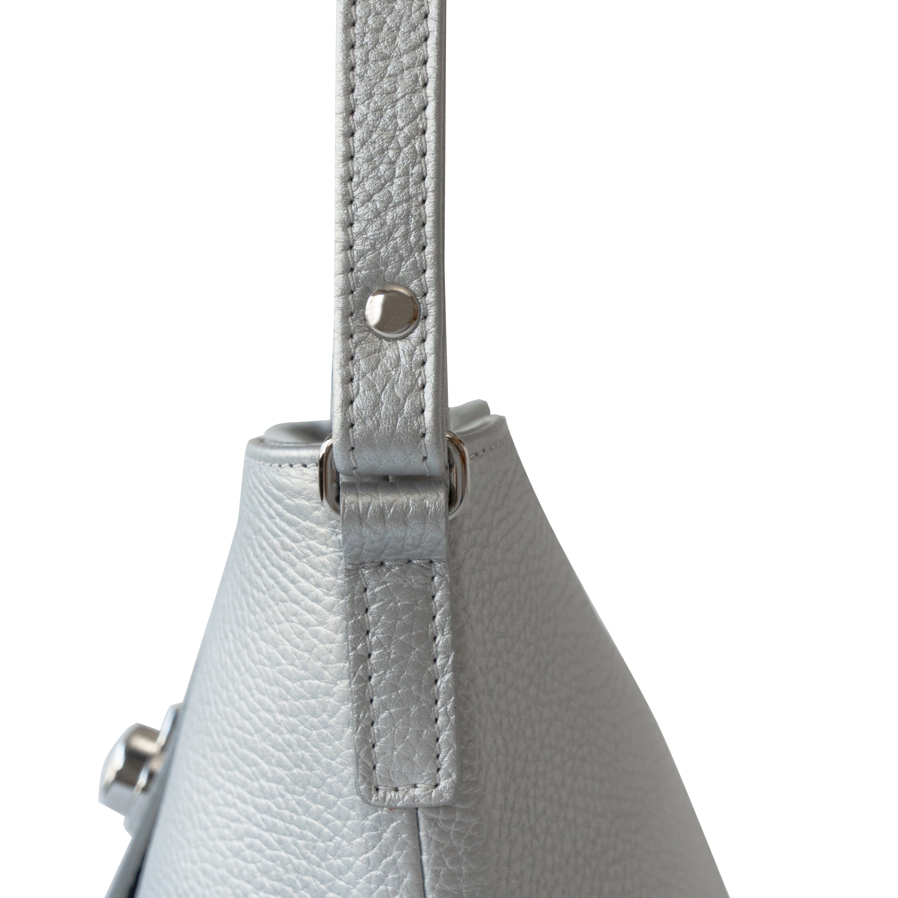 Shoulder Bag PAW (Paw) Cuir Mash / Silver