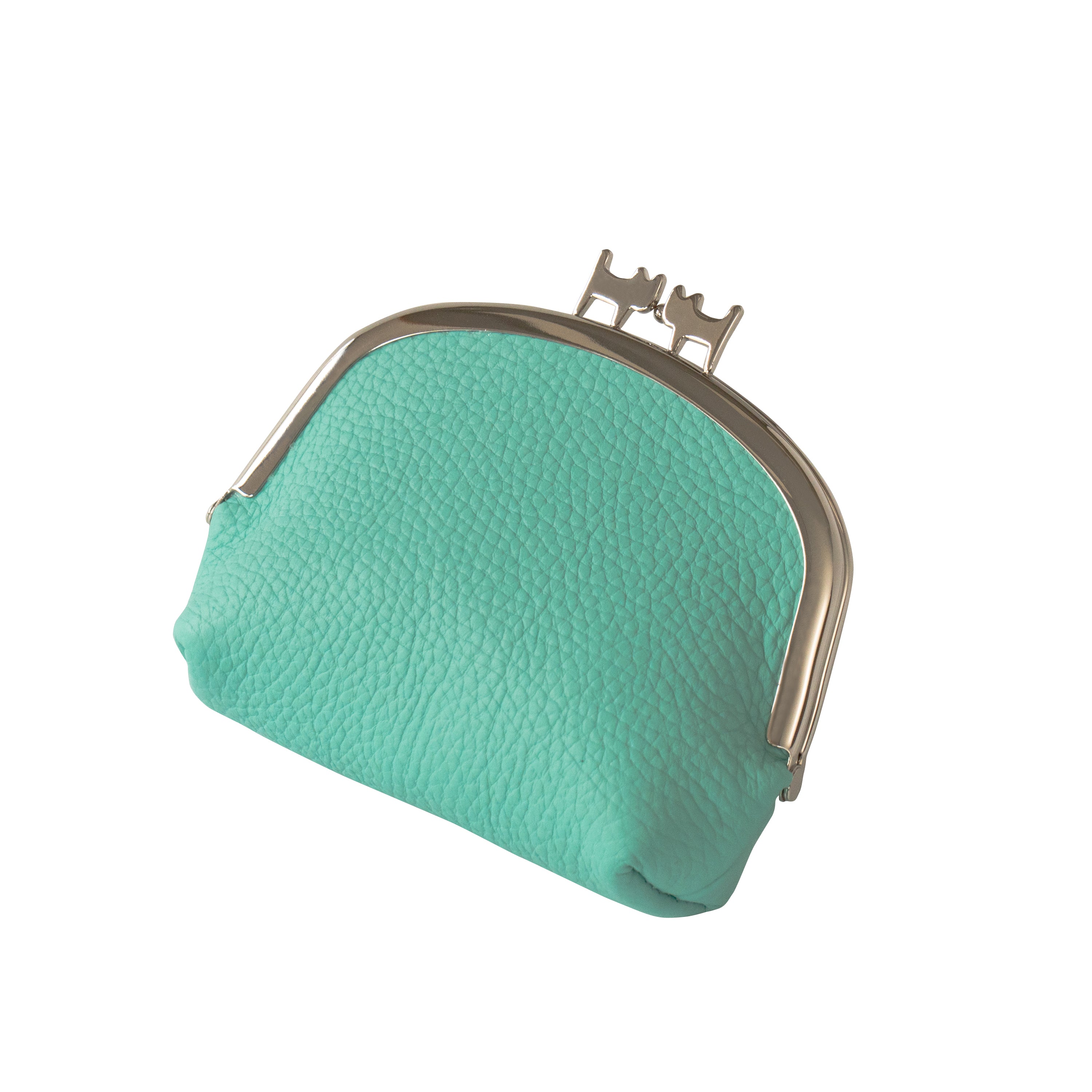 【期間限定：4/24(金)22:00〜26(日)】【受注生産】にゃまぐちポーチ   キュイール・マッシュ /  ブルードラジェ