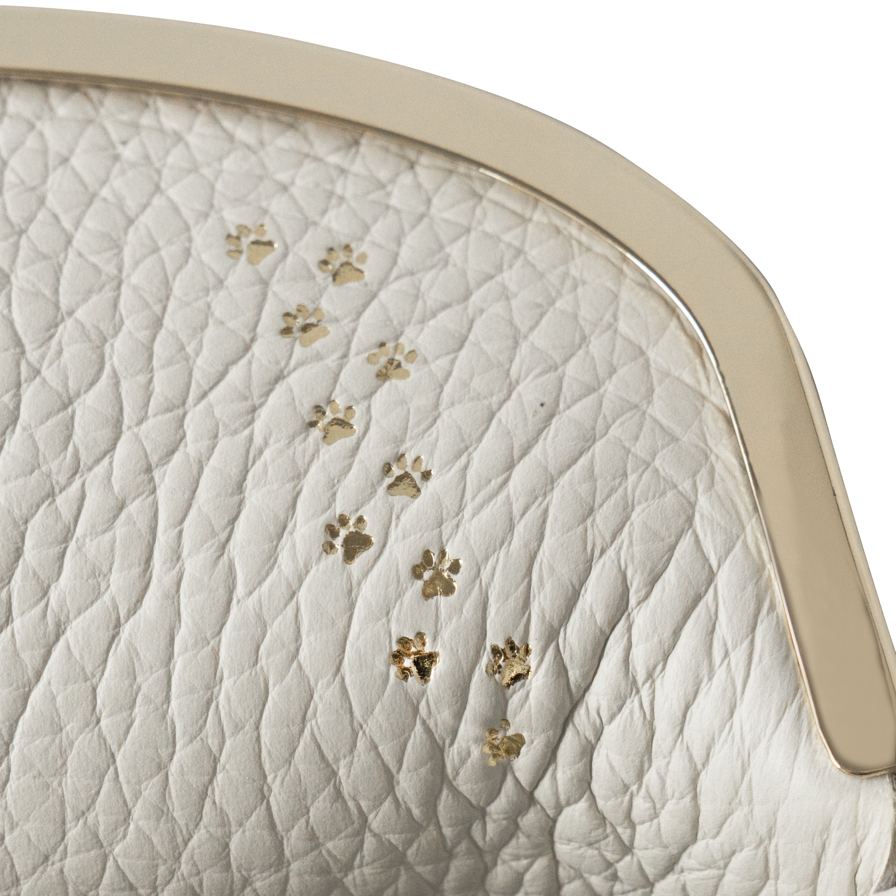 【期間限定：4/24(金)22:00〜26(日)】【受注生産】にゃまぐちポーチ   キュイール・マッシュ / シャンパンゴールド