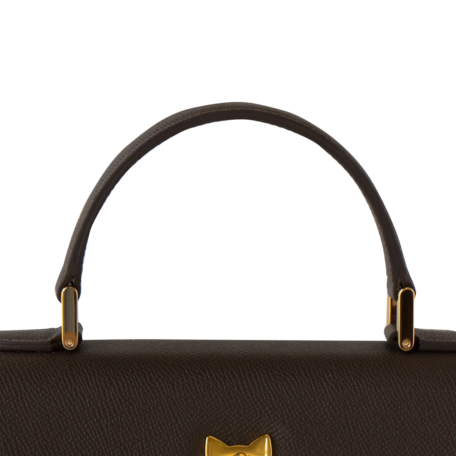 [Limited quantity] Handbag Nyanpanera 25 Shoulder SET Veau Epsom / Chocolate