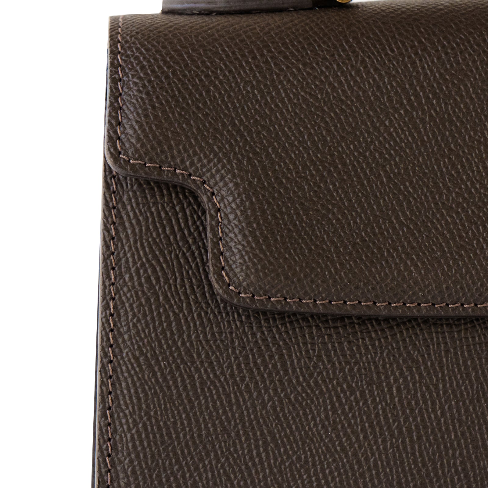 [Limited quantity] Handbag Nyanpanera 25 Shoulder SET Veau Epsom / Chocolate