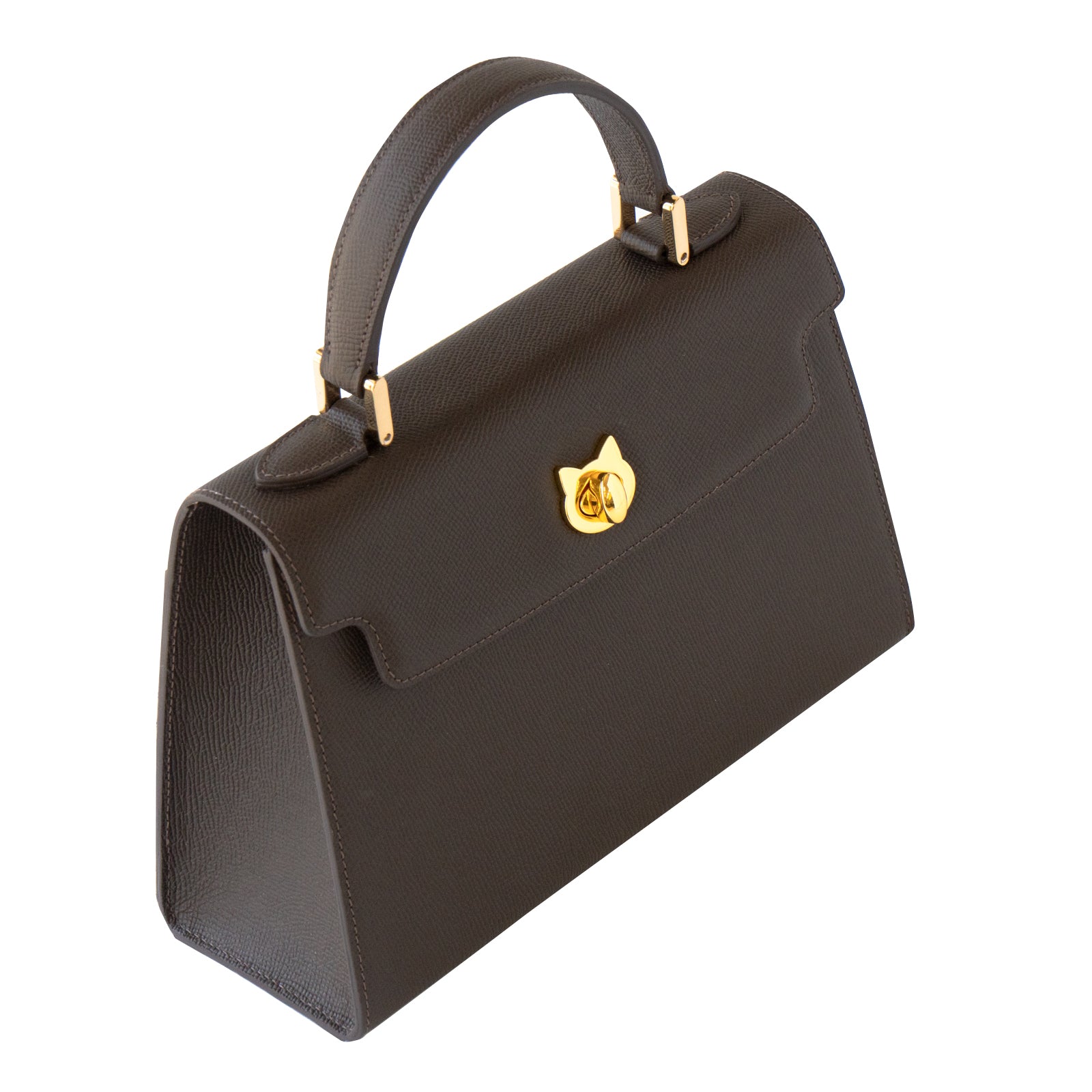 [Limited quantity] Handbag Nyanpanera 25 Shoulder SET Veau Epsom / Chocolate