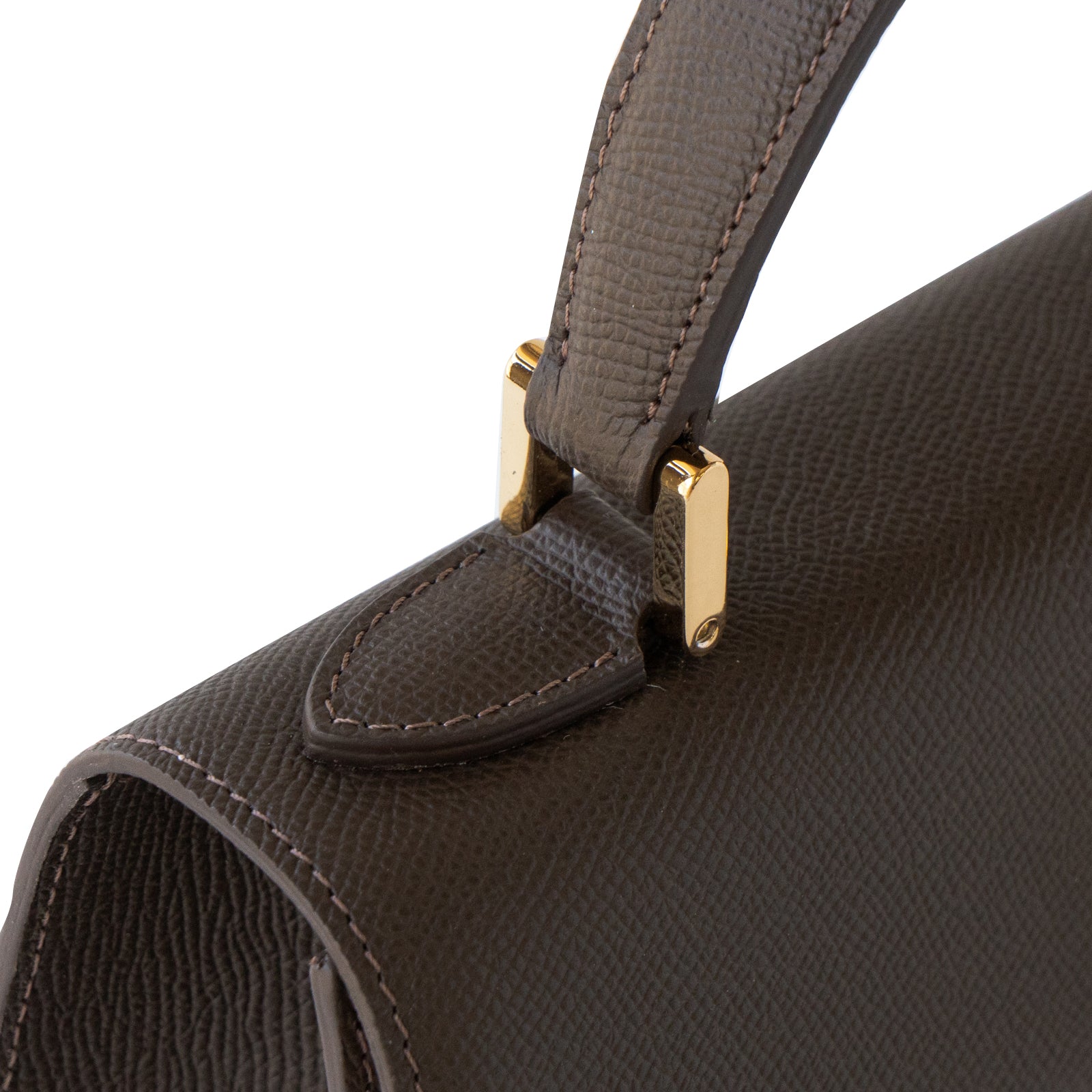 [Limited quantity] Handbag Nyanpanera 25 Shoulder SET Veau Epsom / Chocolate