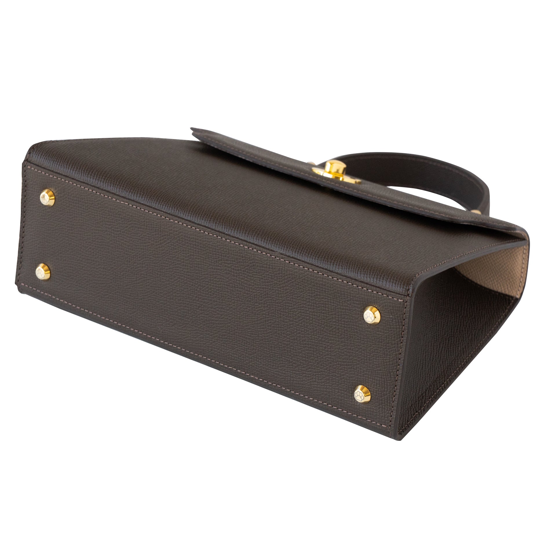 [Limited quantity] Handbag Nyanpanera 25 Shoulder SET Veau Epsom / Chocolate
