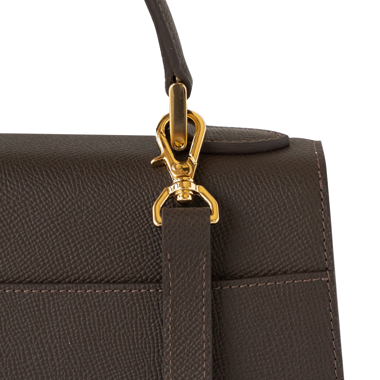 [Limited quantity] Handbag Nyanpanera 25 Shoulder SET Veau Epsom / Chocolate