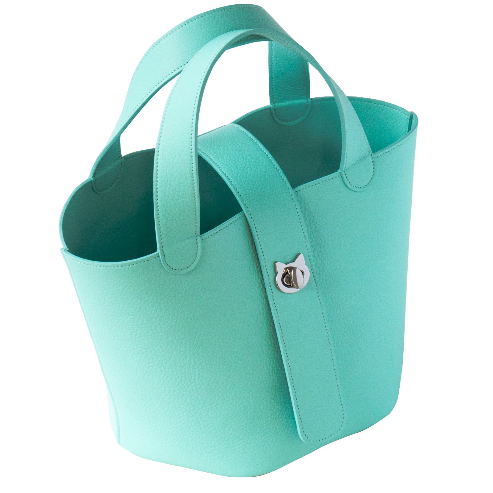 [Limited Quantity] Baguette Bag PAW Cuir Mache / Tiffany Blue