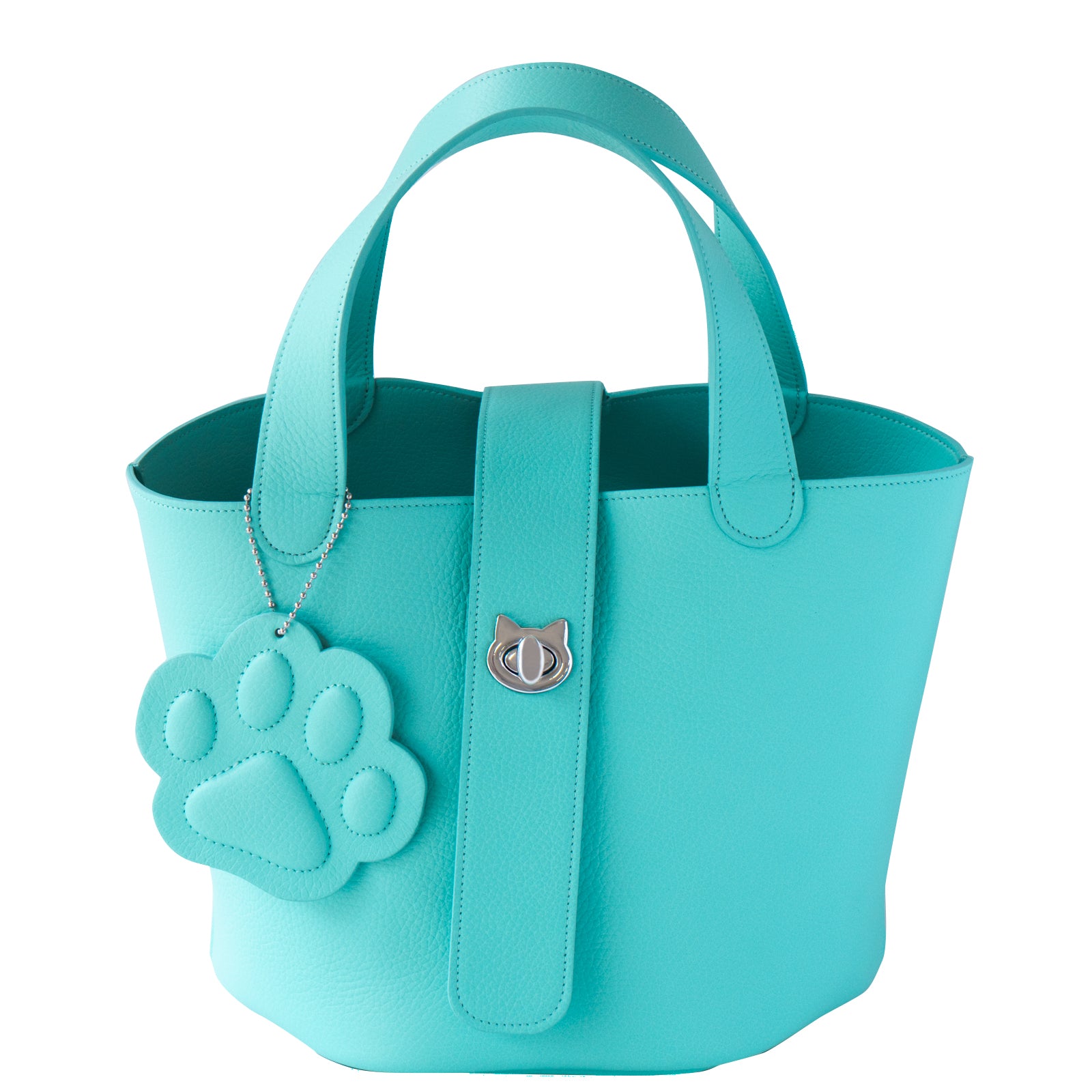 [Limited sale on Thursday, May 22nd] [Limited quantity] Puni Puni PAW Charm Cuir Mash / Tiffany Blue