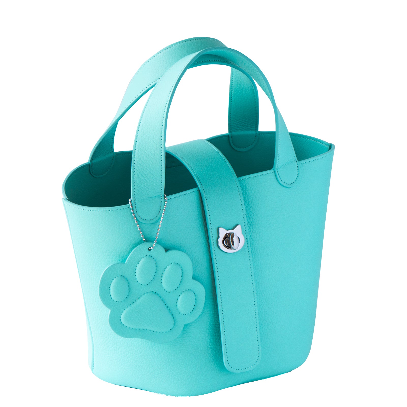 [Limited sale on Thursday, May 22nd] [Limited quantity] Puni Puni PAW Charm Cuir Mash / Tiffany Blue