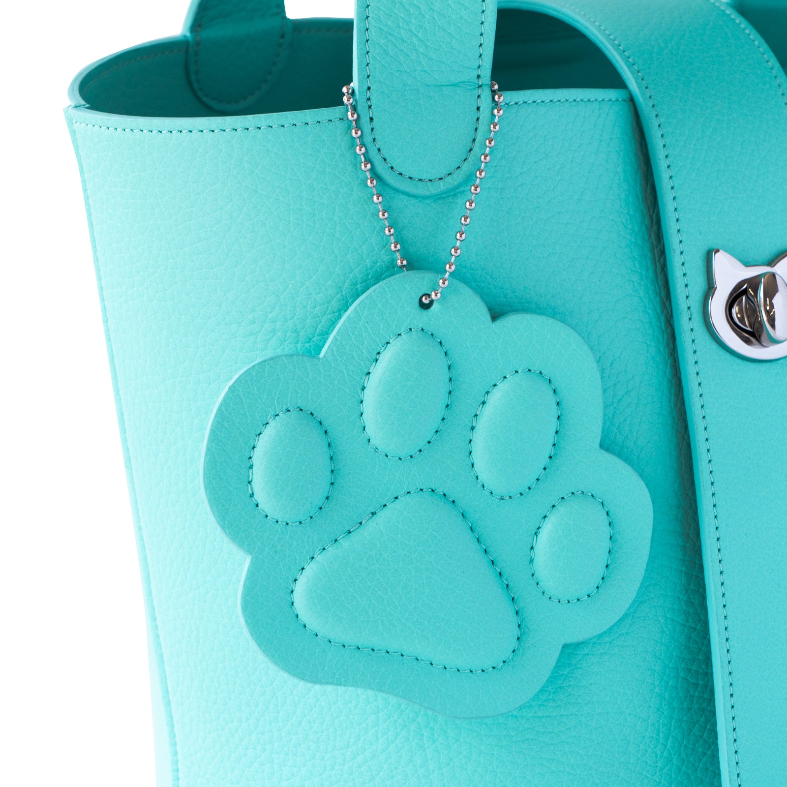 [Limited sale on Thursday, May 22nd] [Limited quantity] Puni Puni PAW Charm Cuir Mash / Tiffany Blue