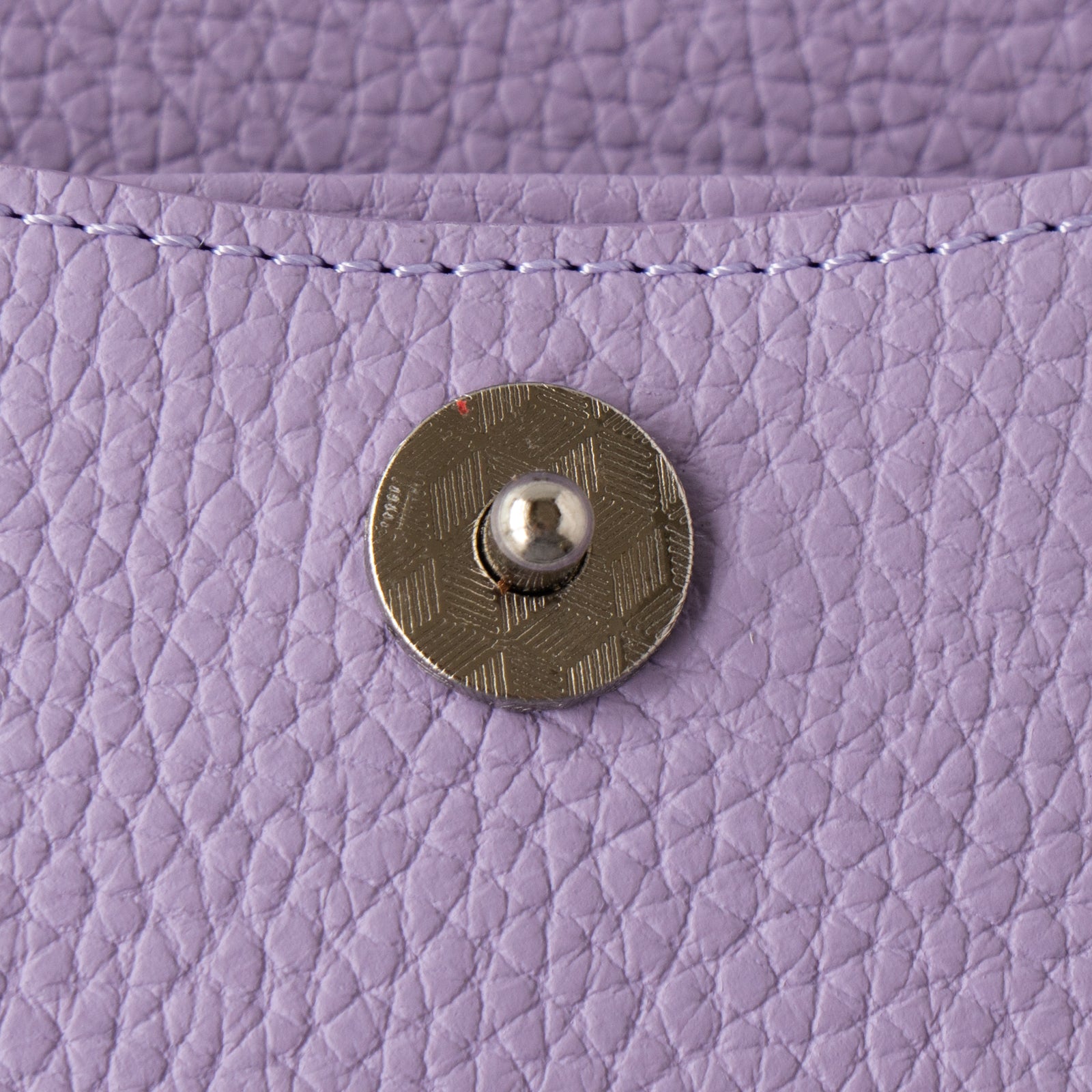 [Year-end Thanksgiving Sale] Flap Wallet Fleur Mini Cuir Mache / Lavender