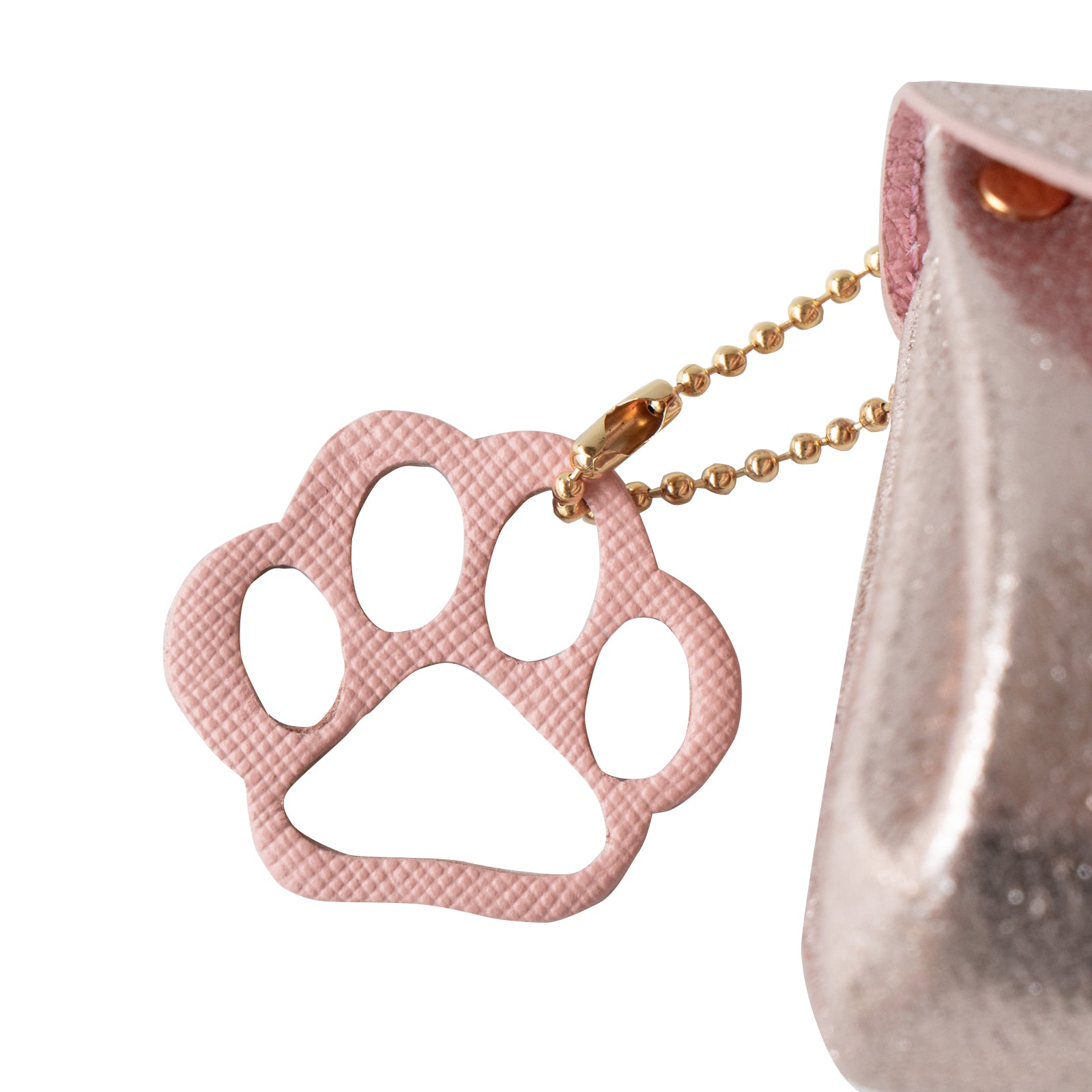 【6/8(日) 1日限定販売】キラキラシェルポーチ CAT　  /  ローズゴールド