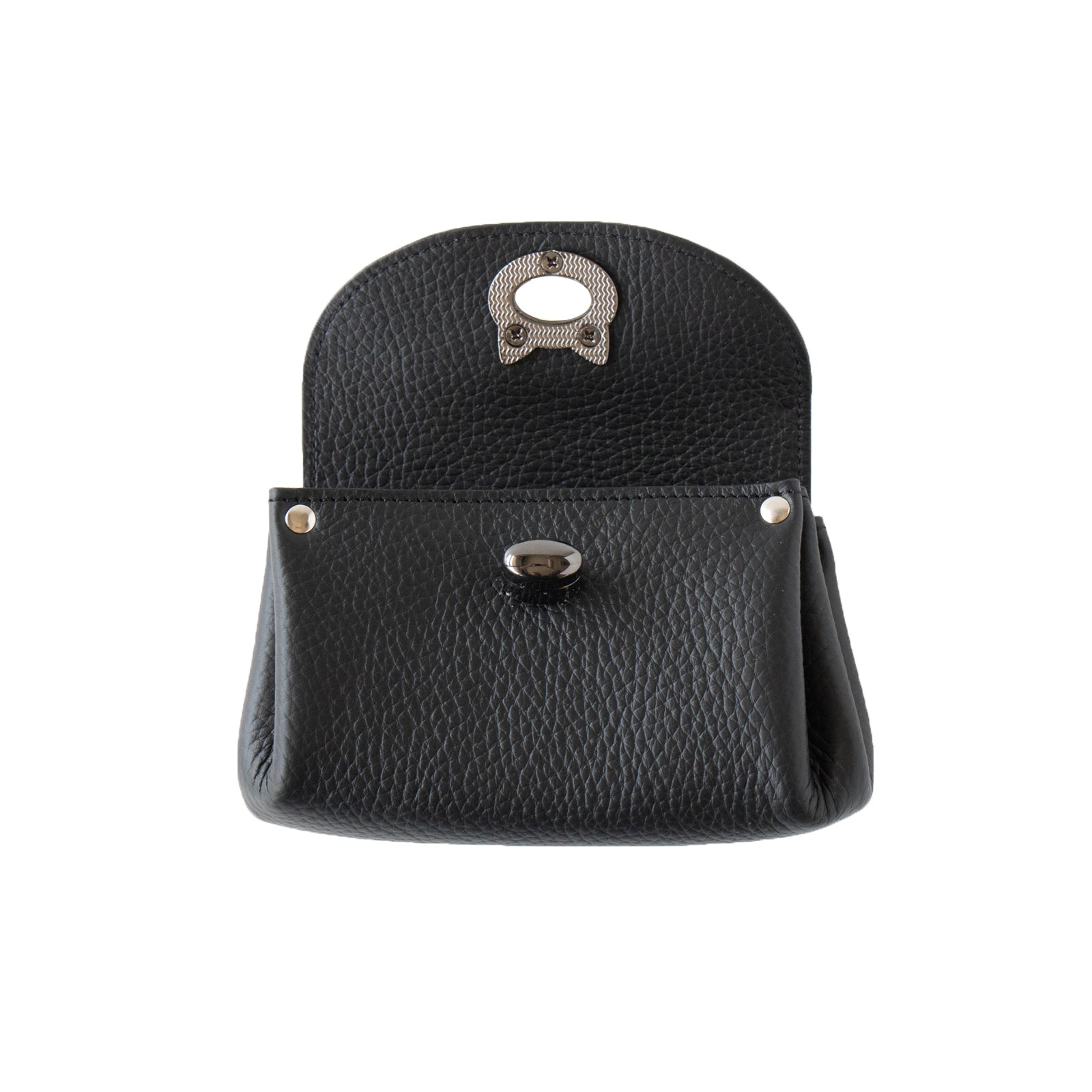 [Resale on Friday, November 8th] Shell pouch CAT Cuir Mash / Black