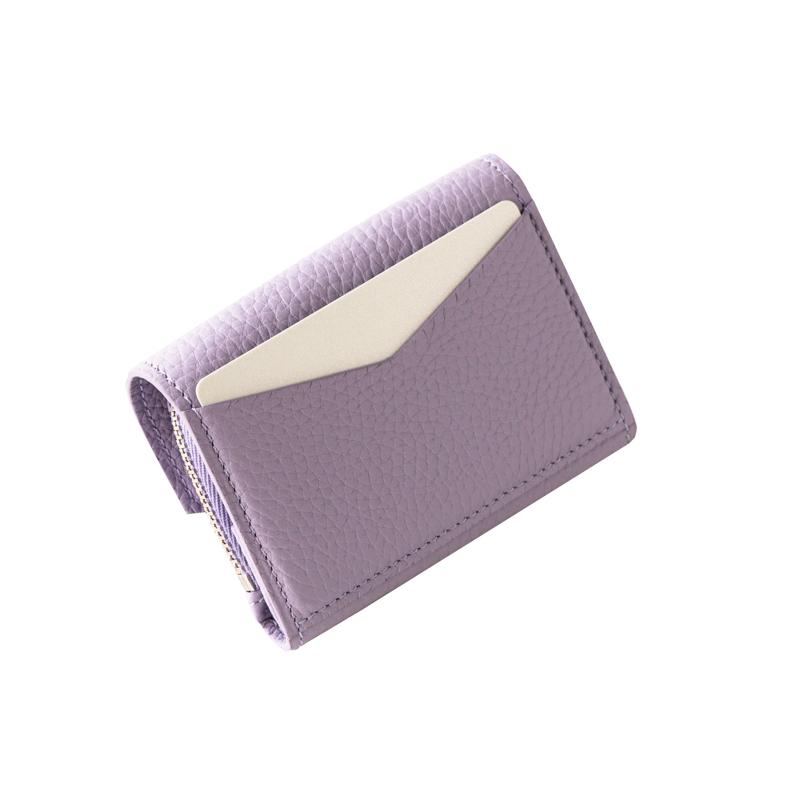 [6/22 (Sat) One-day only, pre-order sales] Handy Wallet Nyapera Cuir Mache / Lavender