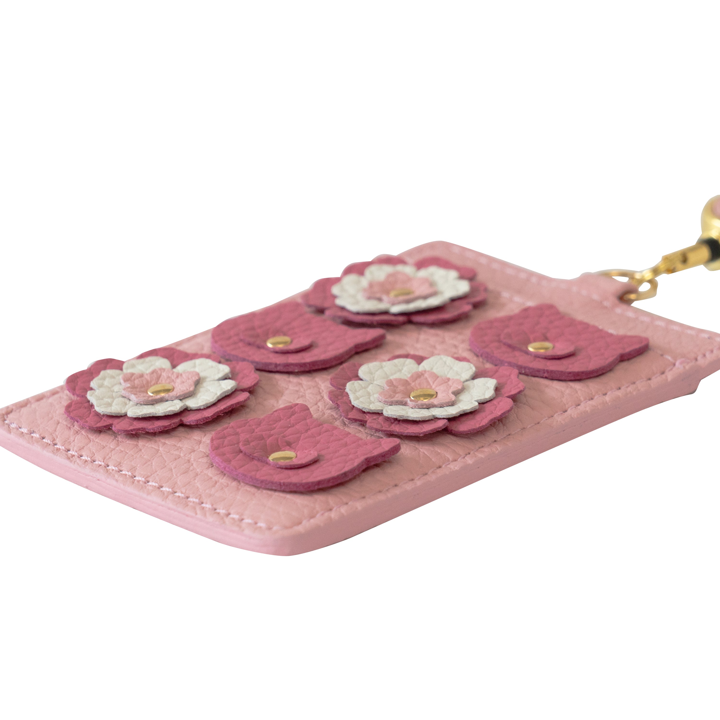 [Pre-order sales: May 15th (Fri) 22:00 - 17th (Sun)] Flower Nyapass Case Cuir Mash / Sakura Pink