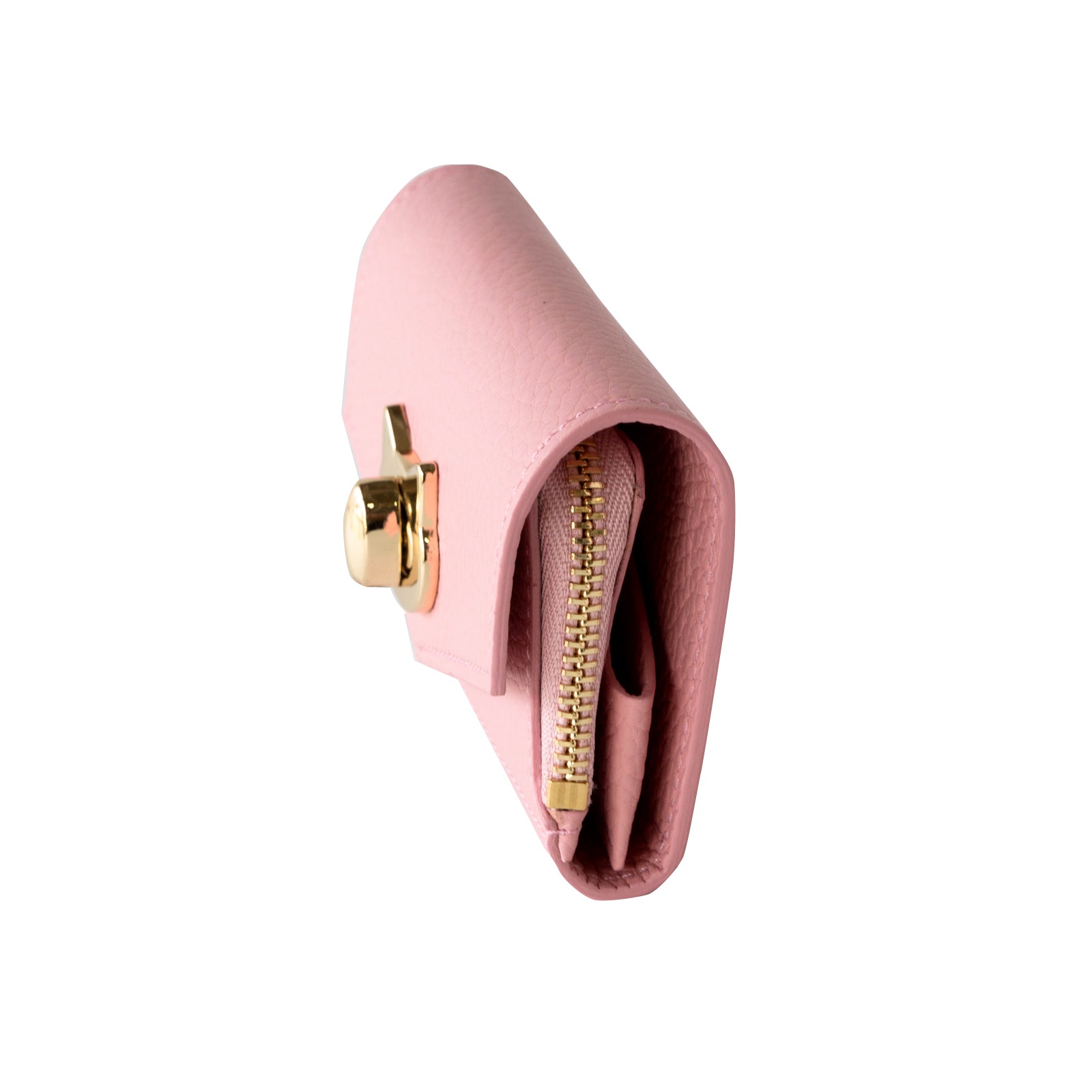 [6/22 (Sat) One-day only, pre-order sales] Handy Wallet Nyapera Cuir Mache / Sakura Pink