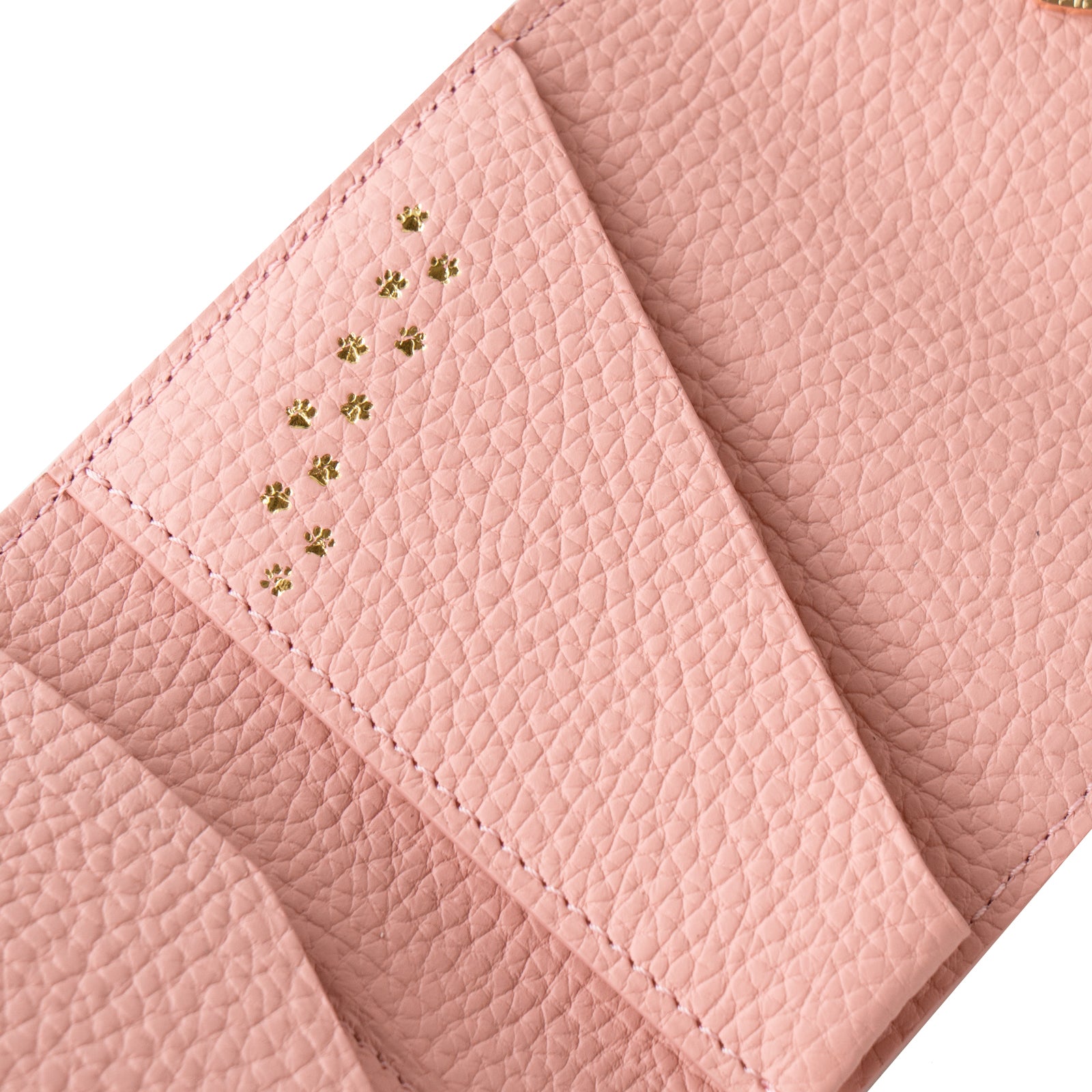 [6/22 (Sat) One-day only, pre-order sales] Handy Wallet Nyapera Cuir Mache / Sakura Pink