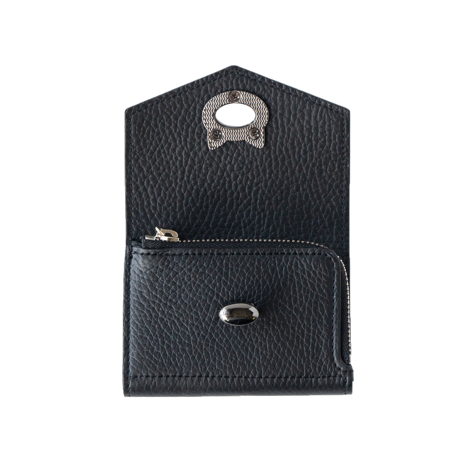 [6/22 (Sat) One-day only, pre-order sale] Handy Wallet Nyapera Cuir Mache / Black