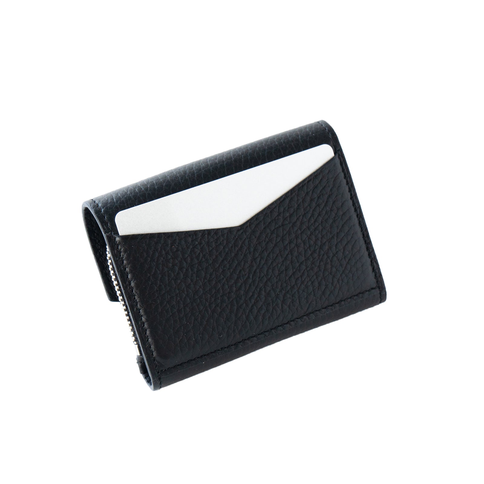 [6/22 (Sat) One-day only, pre-order sale] Handy Wallet Nyapera Cuir Mache / Black