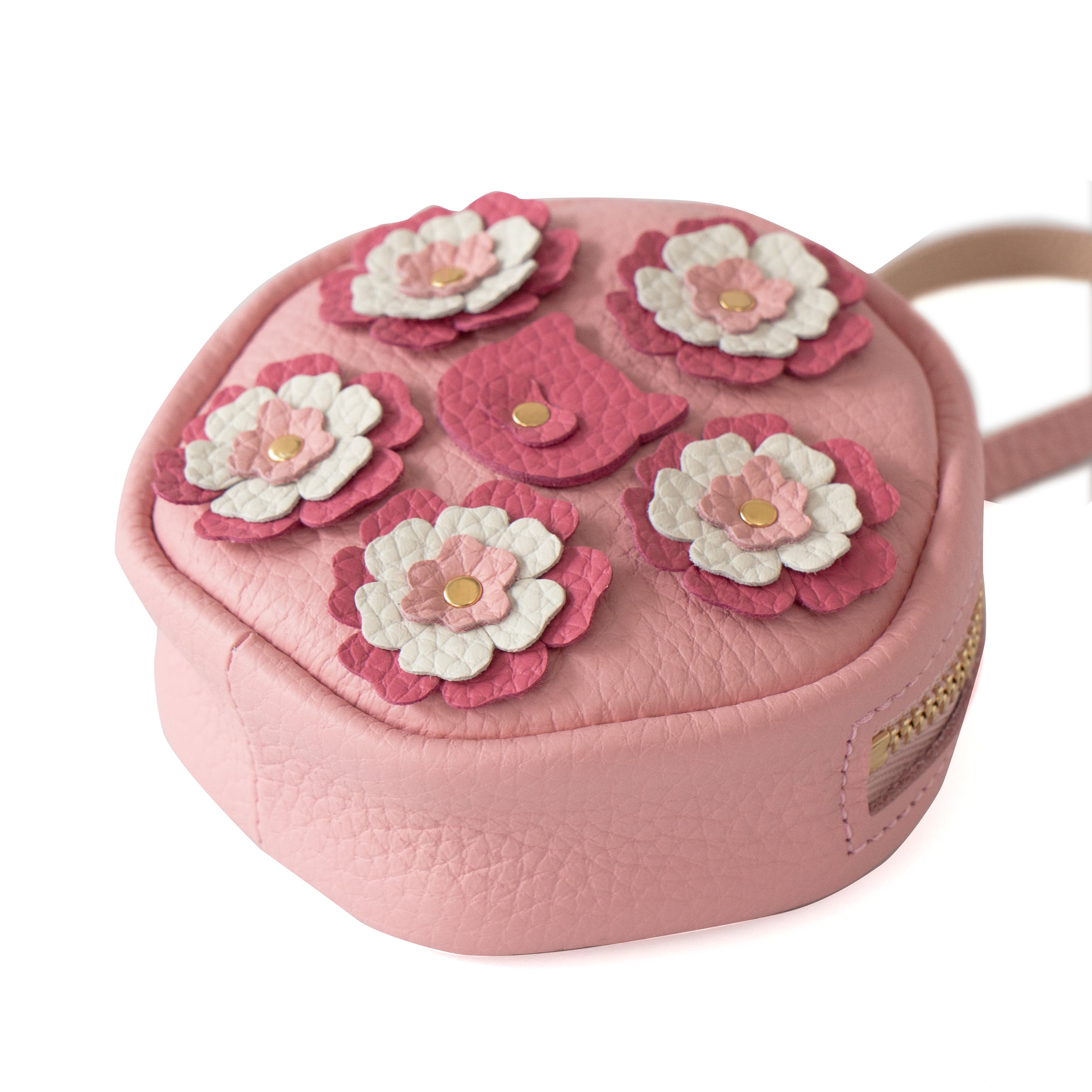 [Pre-order sales: Fri, May 15, 10:00 PM - Sun, May 17] Flower Nyancraft Pouch Cuir Mash / Sakura Pink