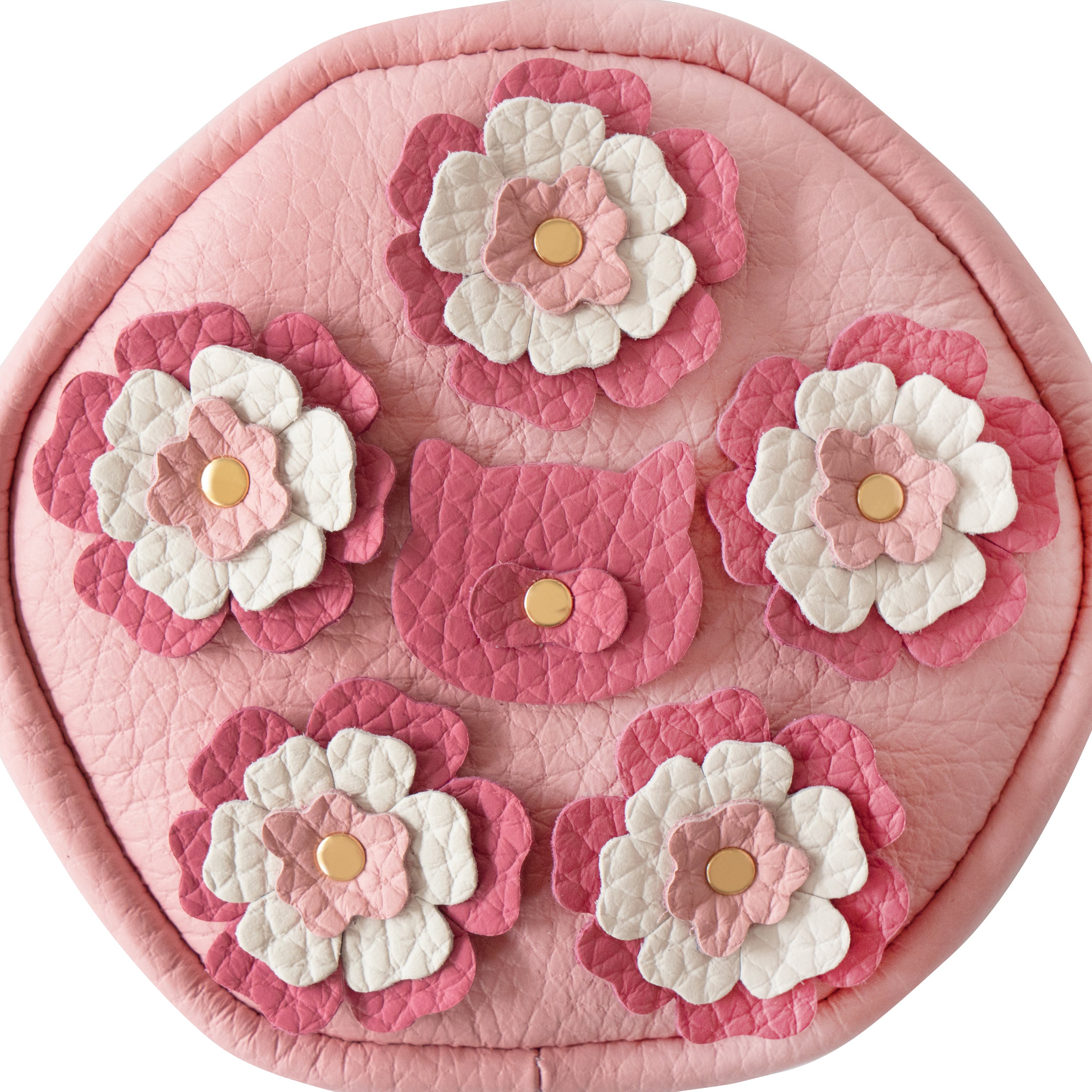 [Pre-order sales: Fri, May 15, 10:00 PM - Sun, May 17] Flower Nyancraft Pouch Cuir Mash / Sakura Pink
