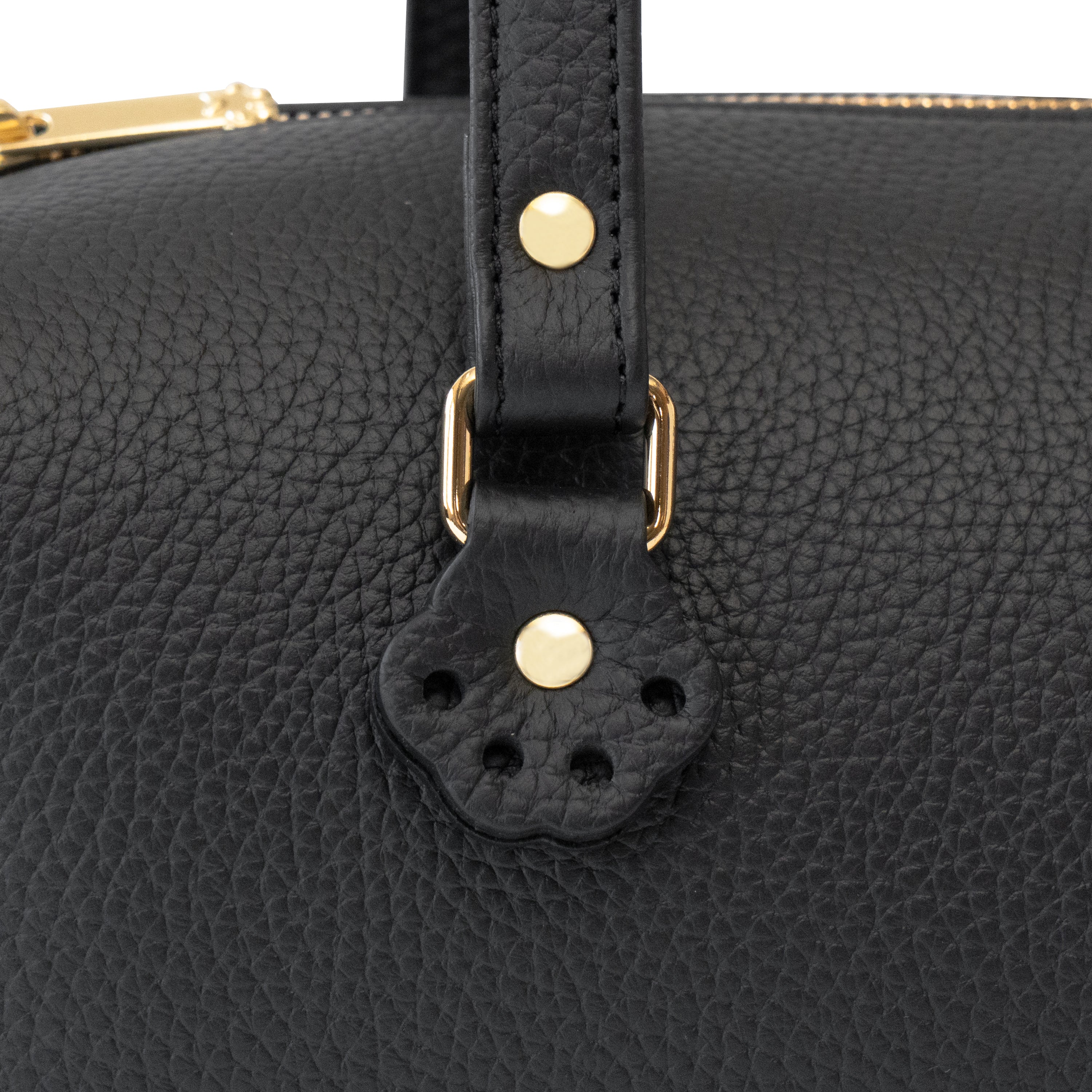 [10% OFF: Friday, May 22, 10:00 PM - Sunday, May 24] Mini Boston Bag - PAW Cuir Mash / Black