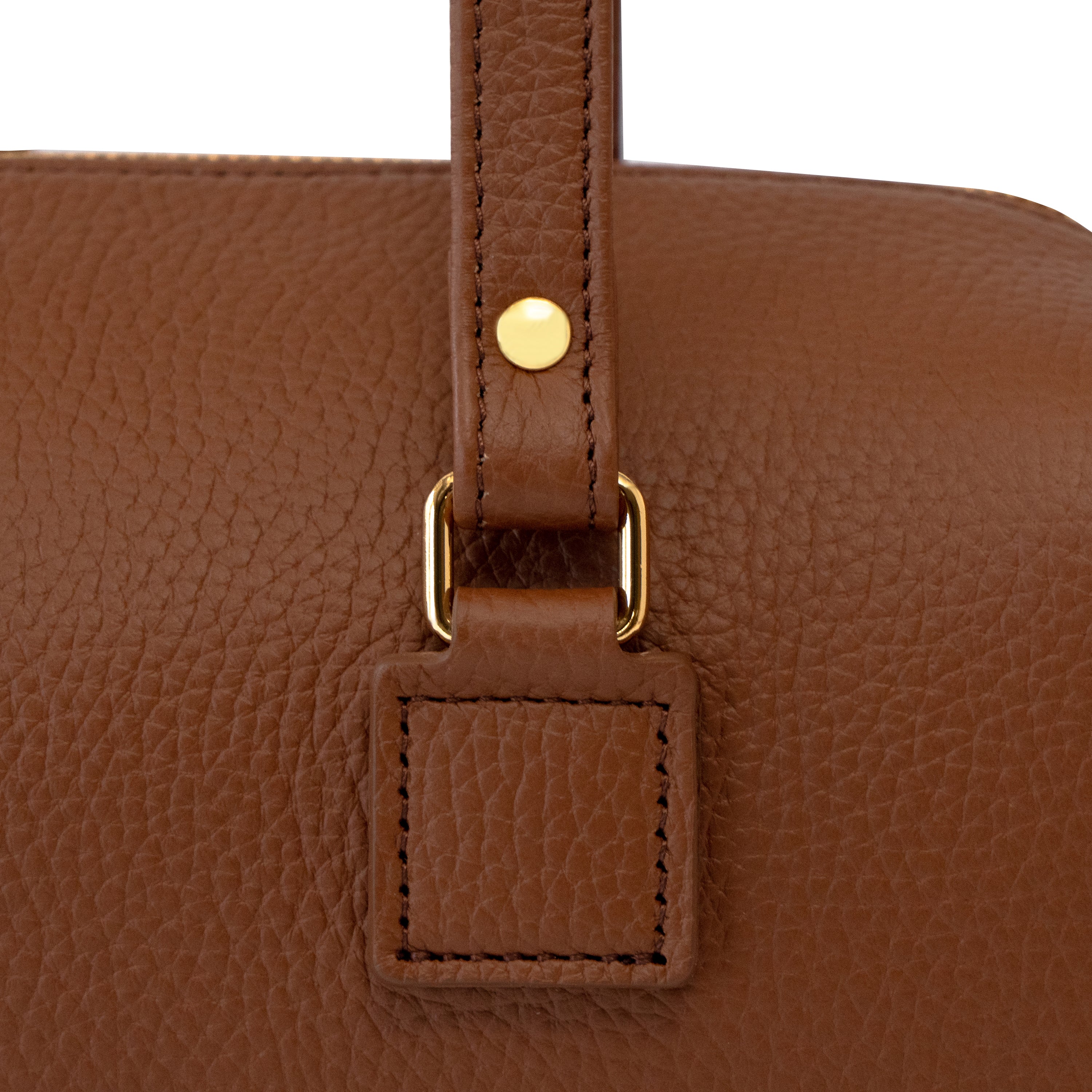 [10% OFF: Friday, May 22, 10:00 PM - Sunday, May 24] Mini Boston Bag - PAW Cuir Mash / Camel