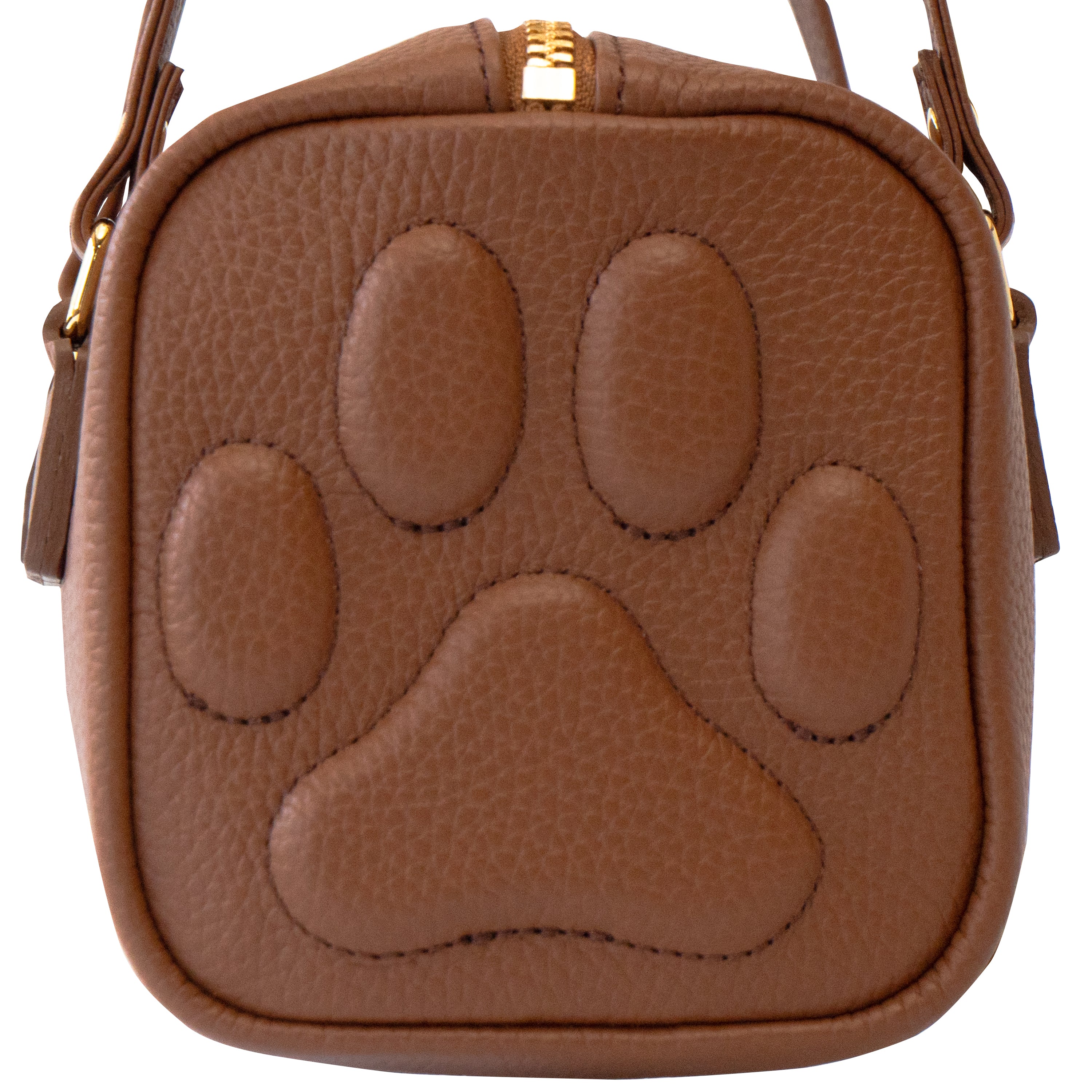 [10% OFF: Friday, May 22, 10:00 PM - Sunday, May 24] Mini Boston Bag - PAW Cuir Mash / Camel