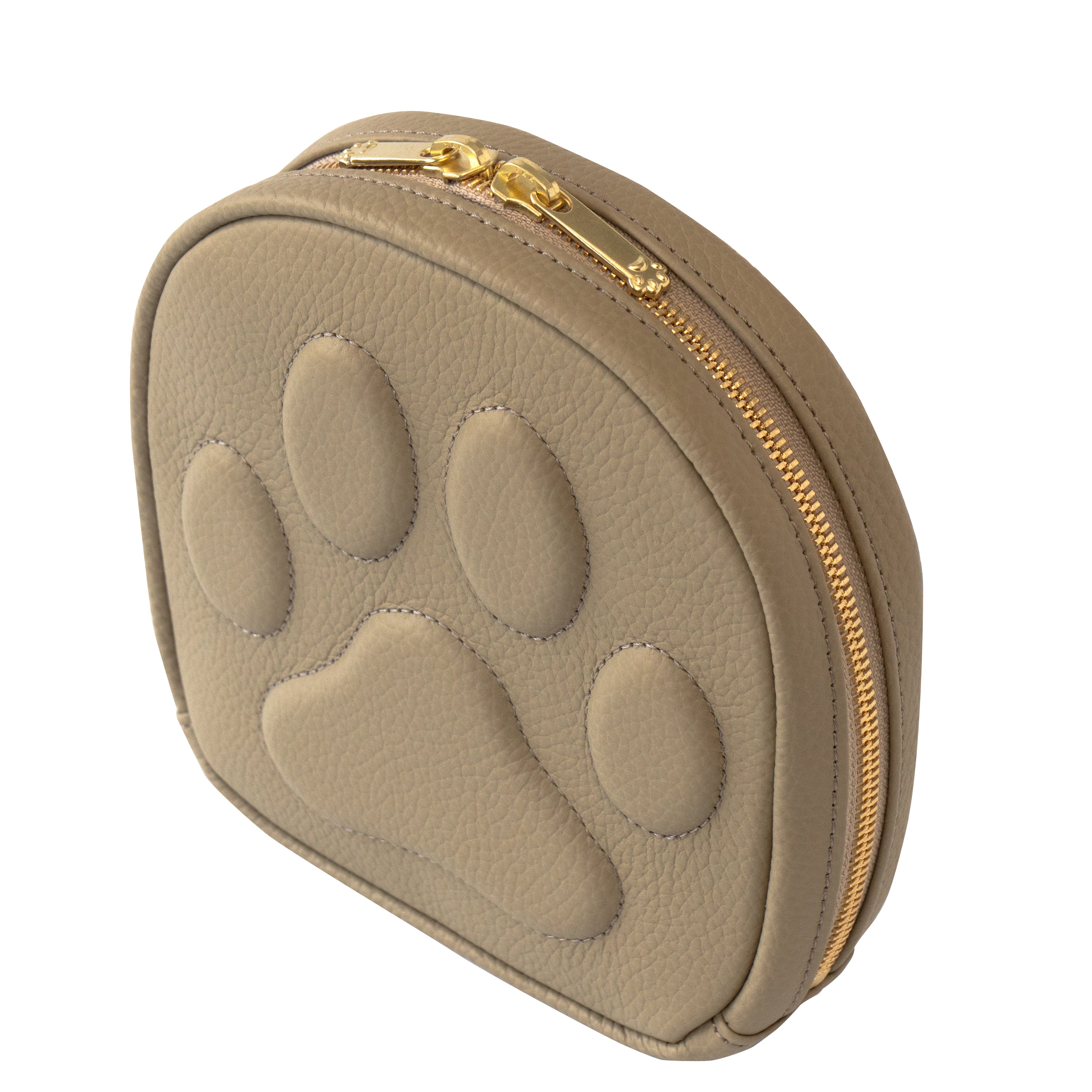[10% OFF: Friday, May 22, 10:00 PM - Sunday, May 24] PAW Make-up Pouch - Cuir Mash / Tourterelle